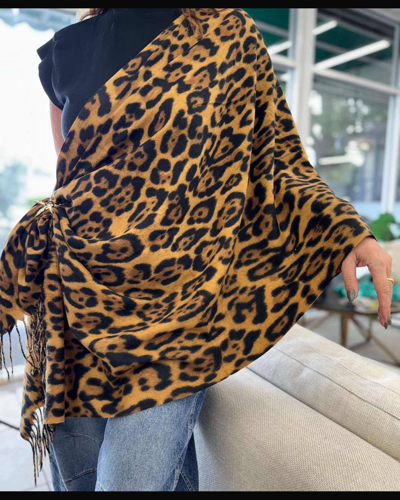 Toile de Luxe Printed Shawl