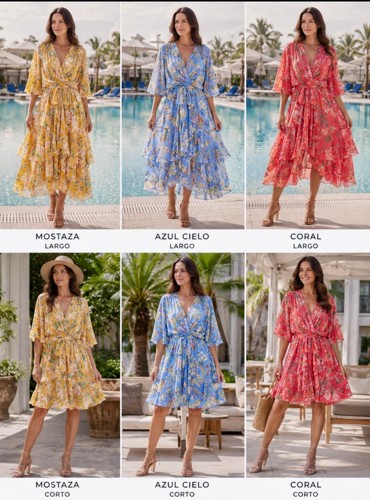Floral Layered Tier Dress