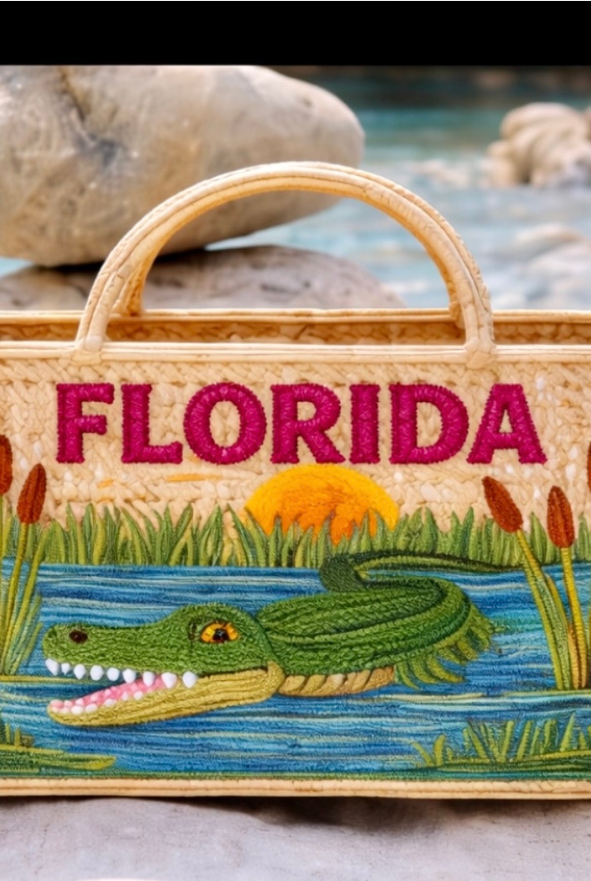 The Everglades Artisan Tote