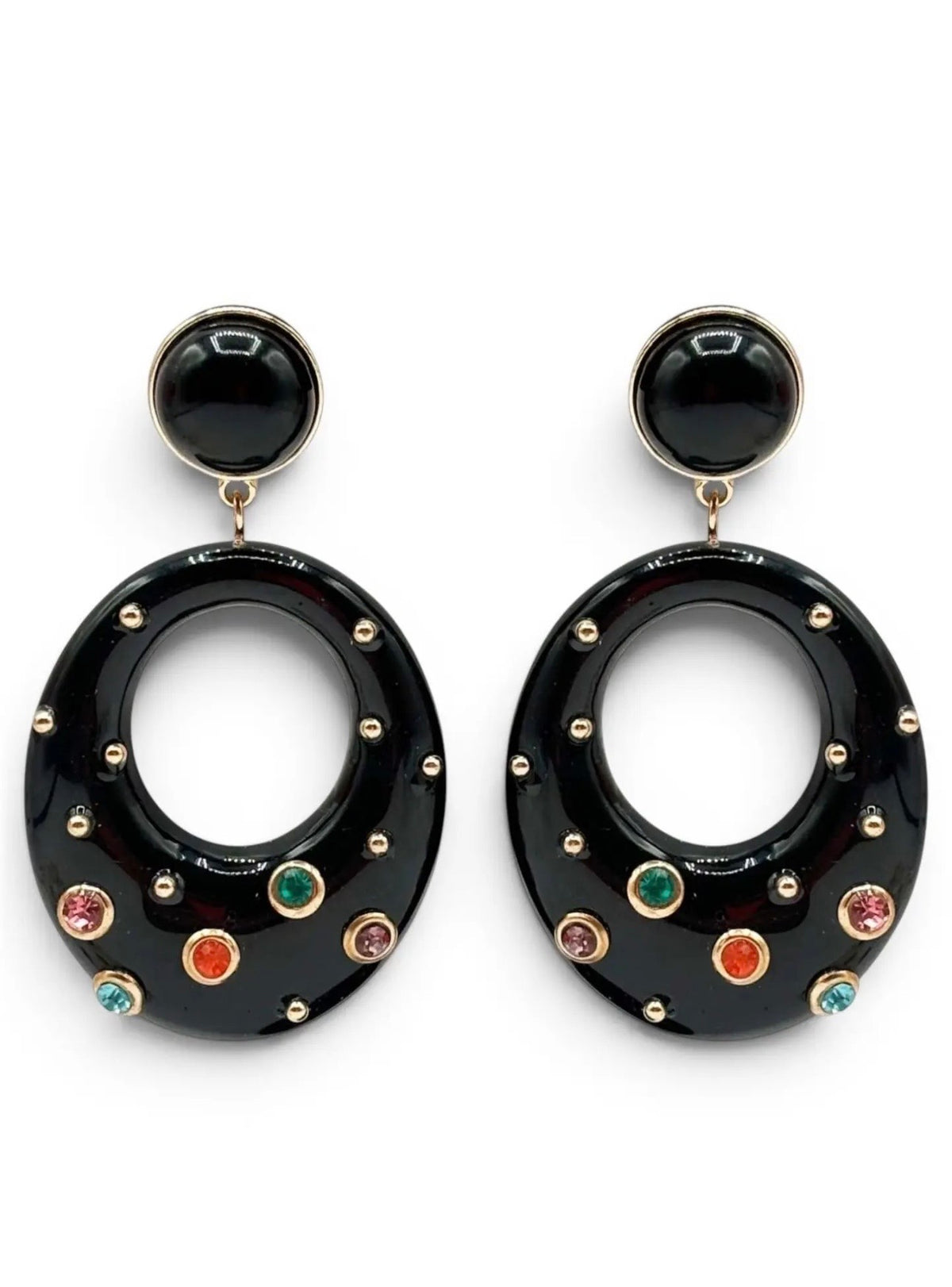 The Celeste French Resin Earrings
