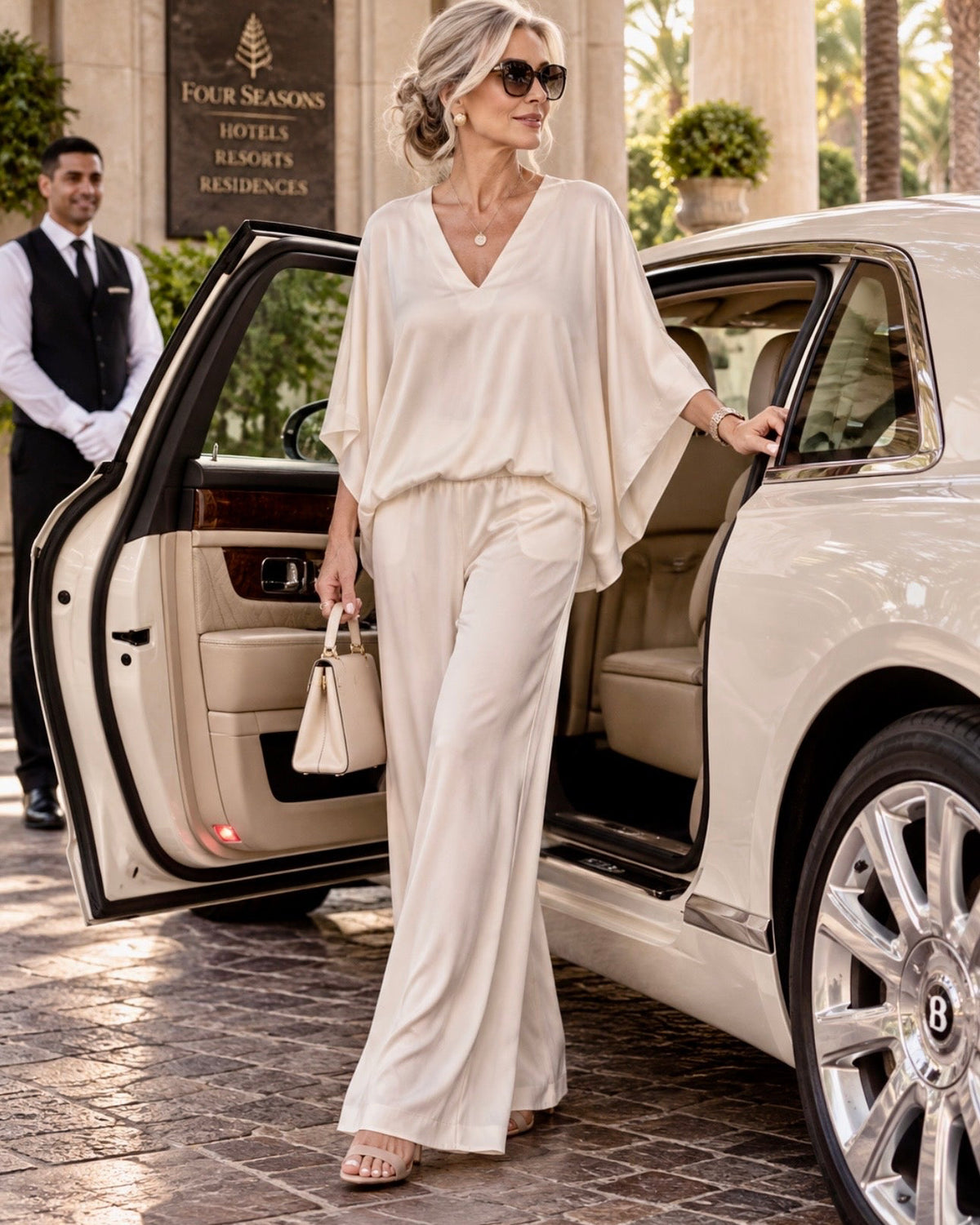 The Sorrento Satin Set