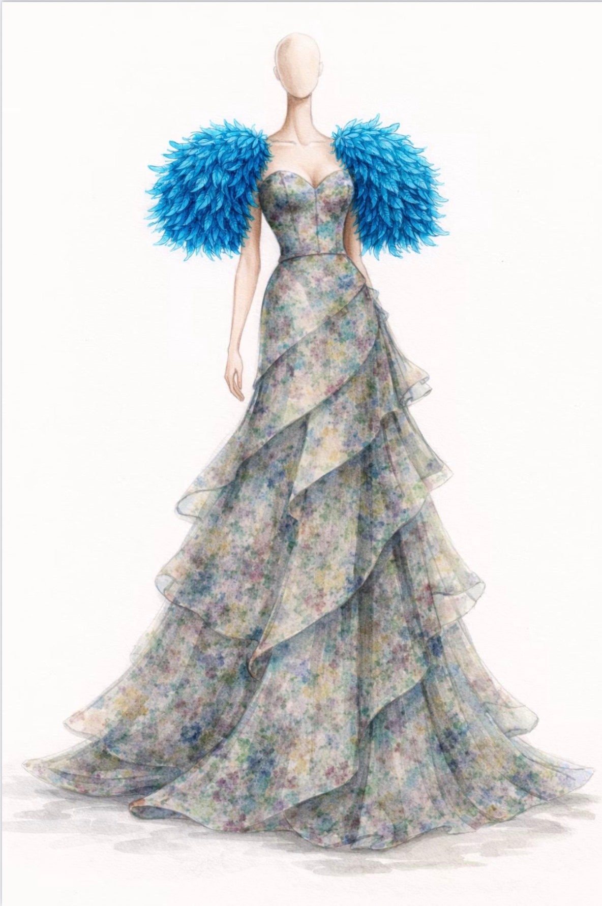 LOOK 1 — ANGEL — ROSA P