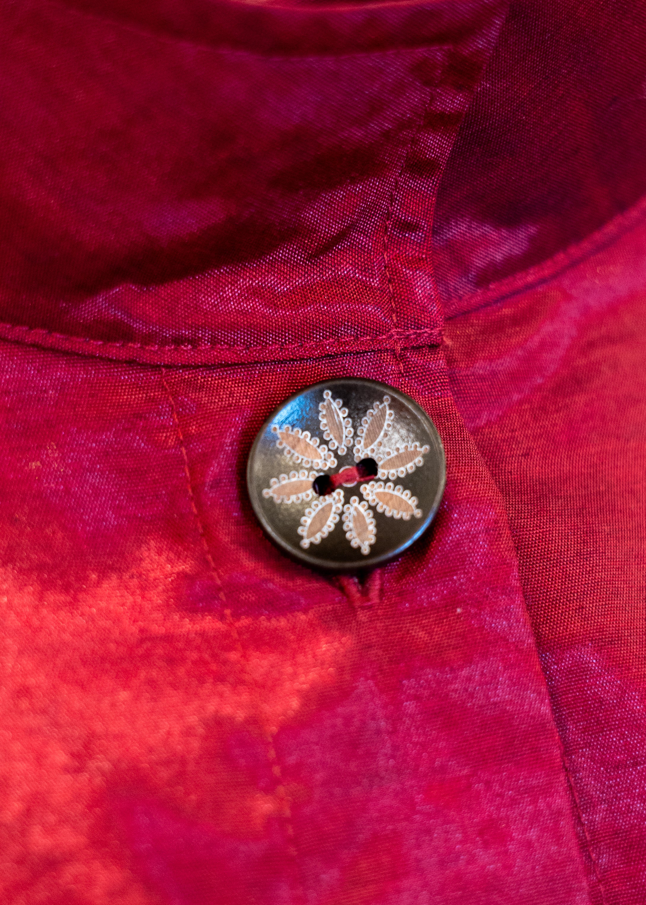 Sacred Heart Silk Statement Tunic