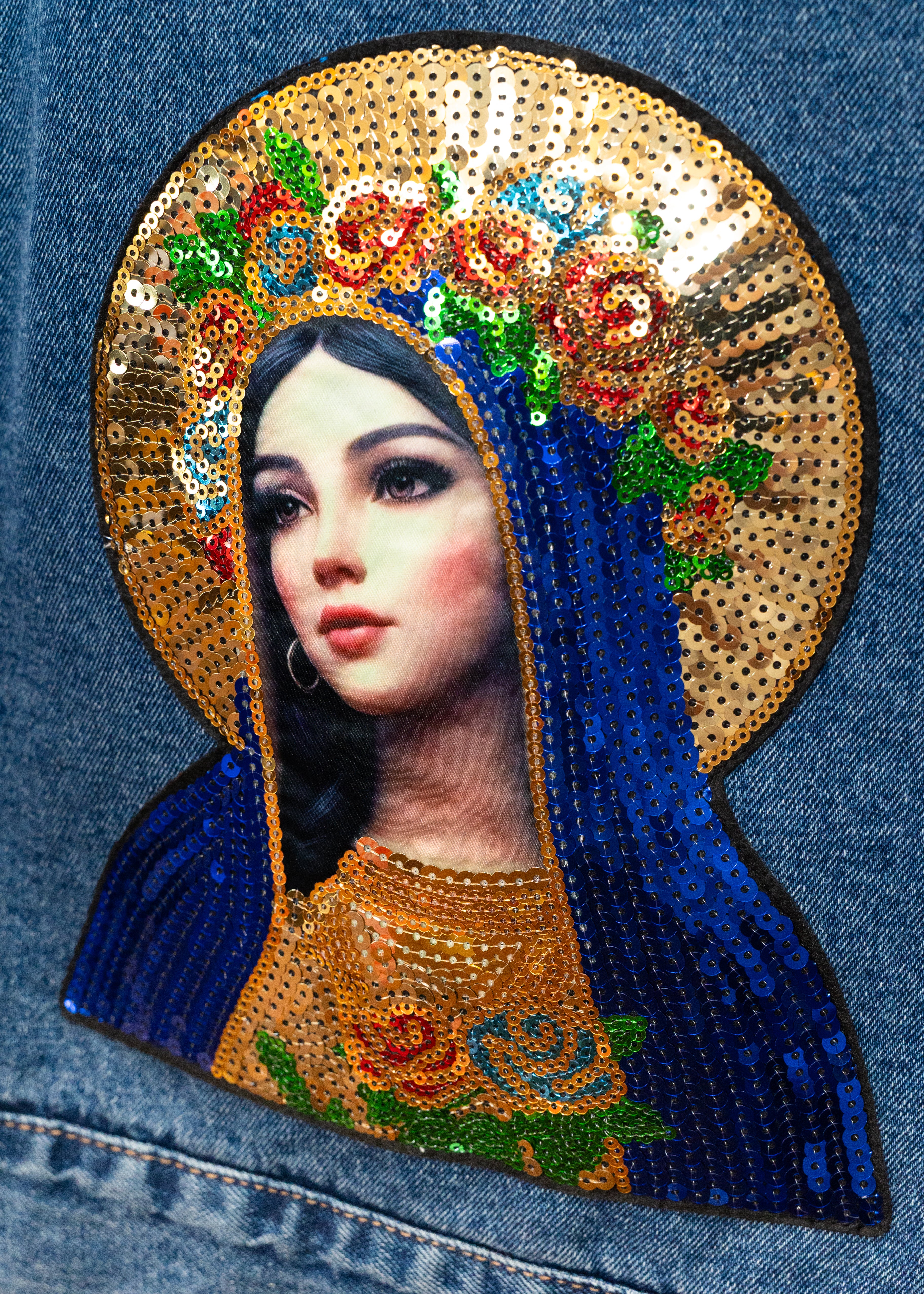 Embellished Icon Denim Jacket