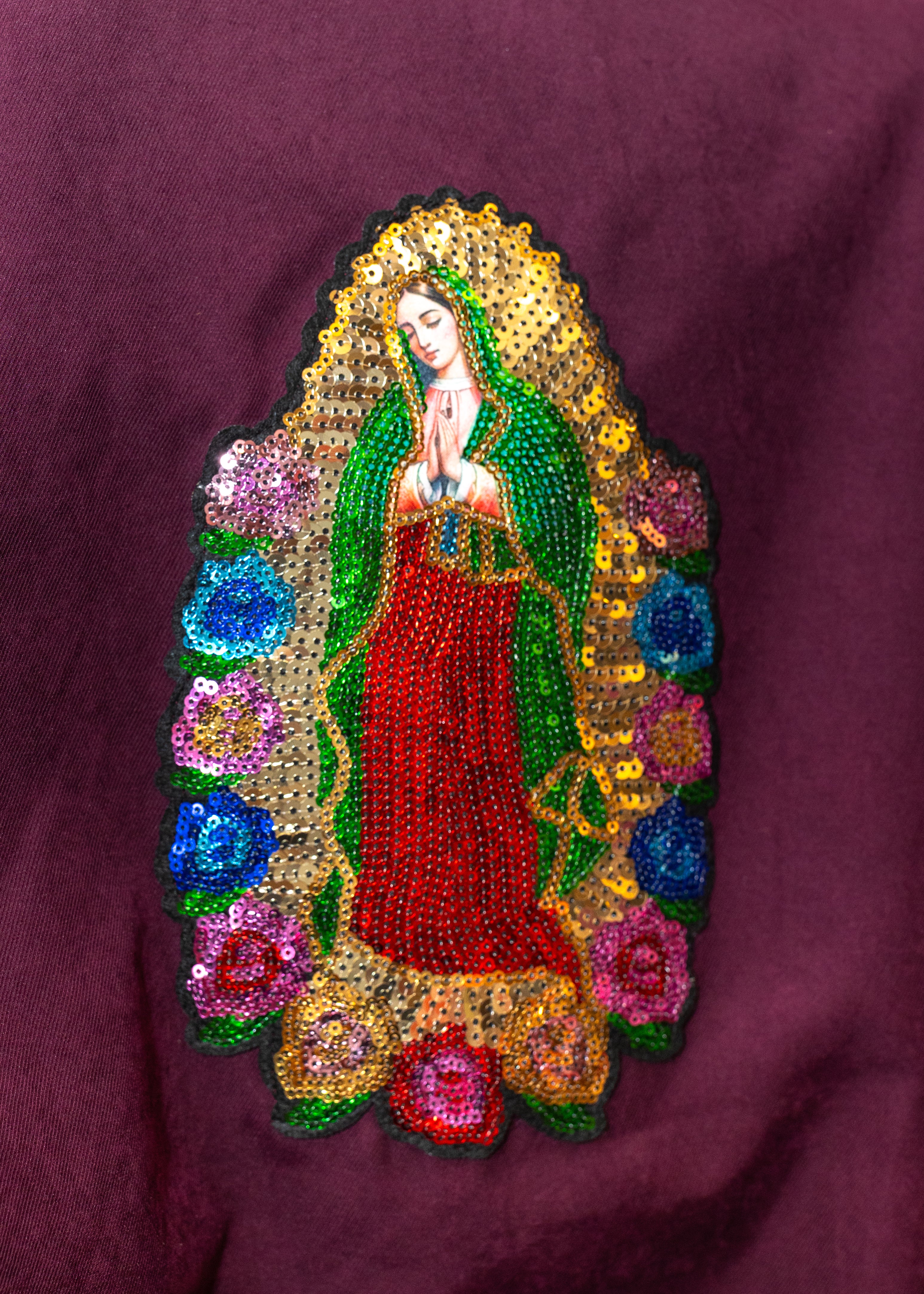 Guadalupe Sequin Bomber