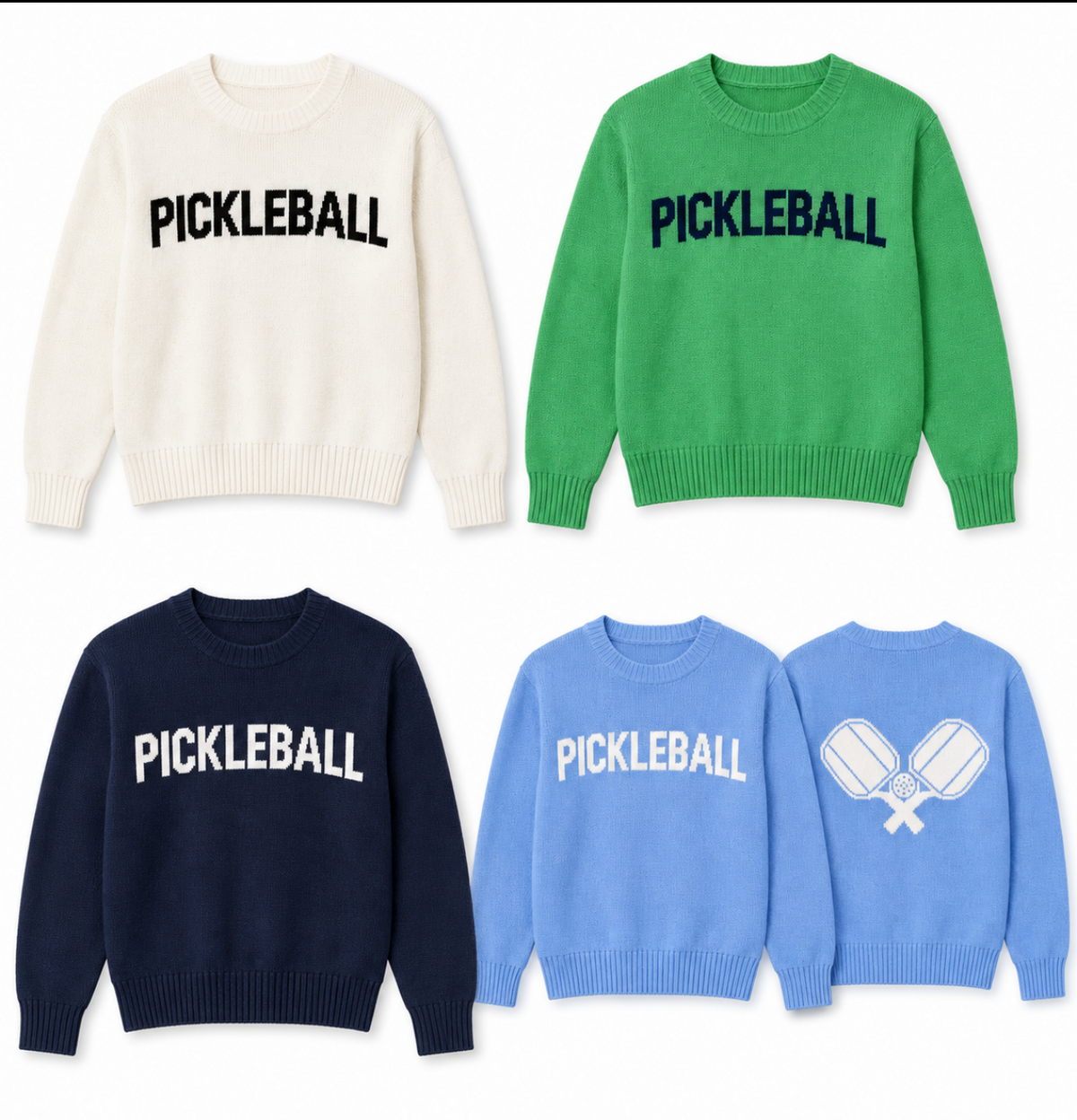 The Pickleball Social Sweater