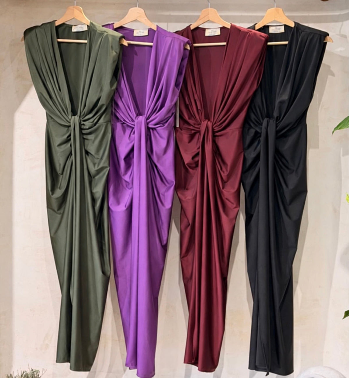 The Encore Draped Dress