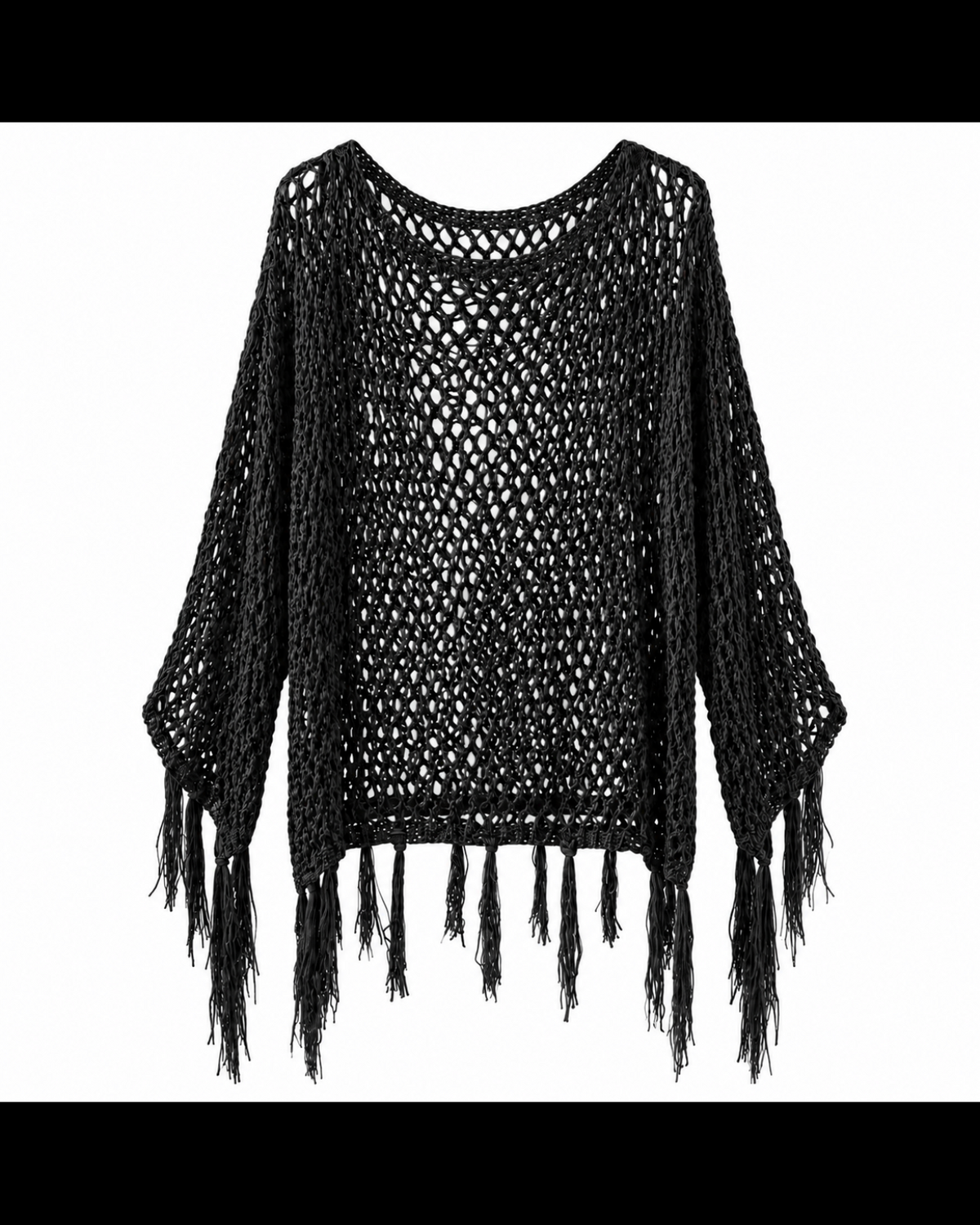 Sway With Me — Italian Longline Fringe Sweater