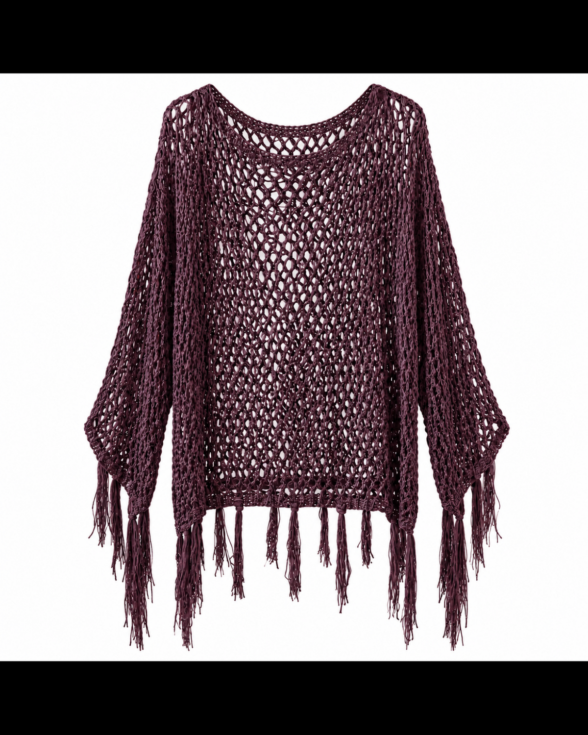 Sway With Me — Italian Longline Fringe Sweater