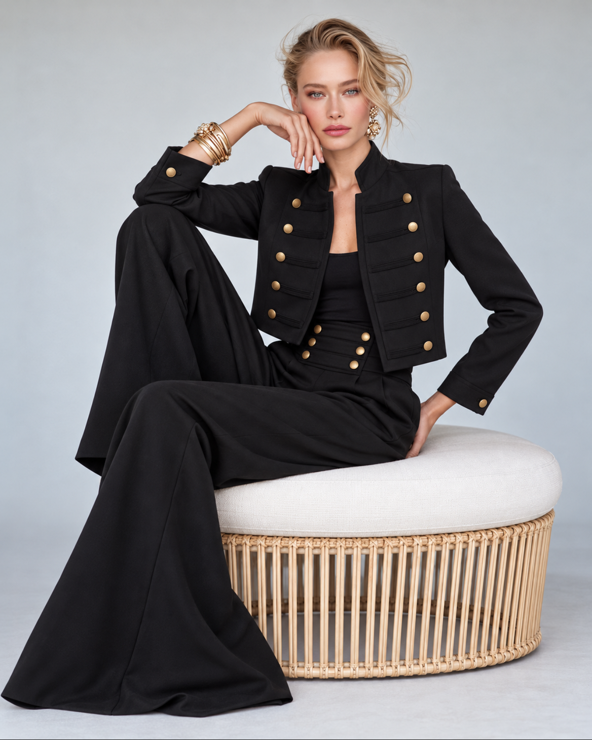 The Commander Military Jacket Set