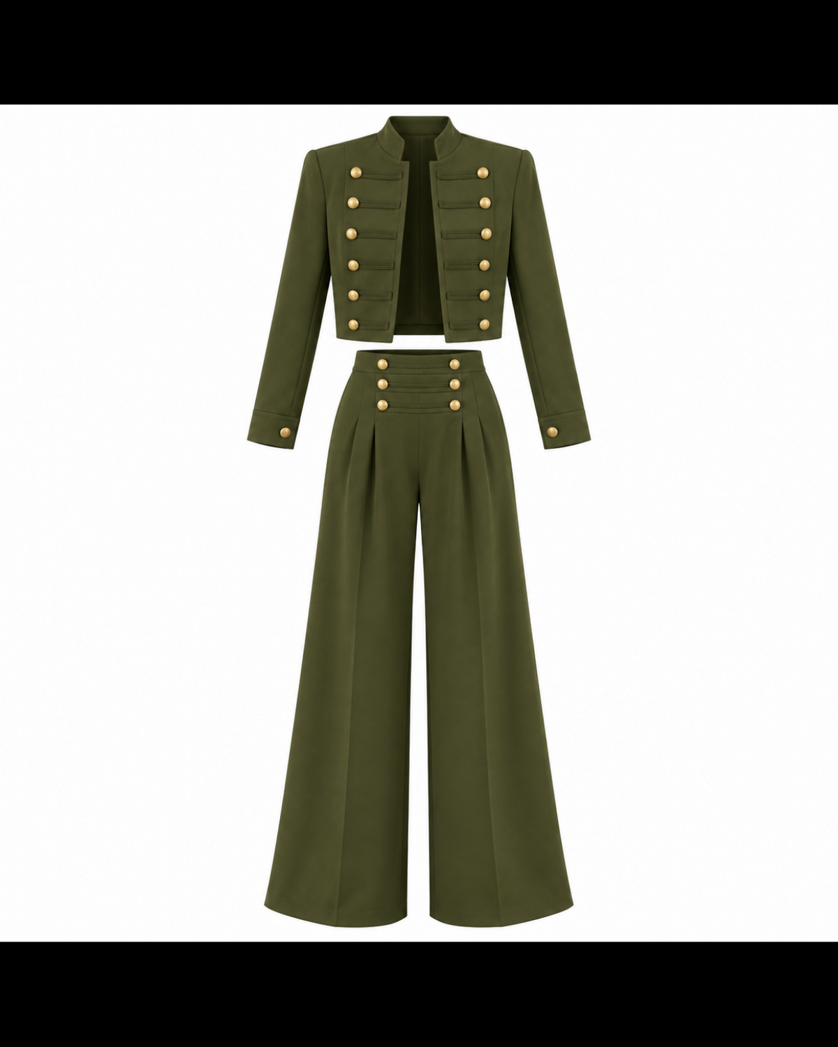 The Commander Military Jacket Set