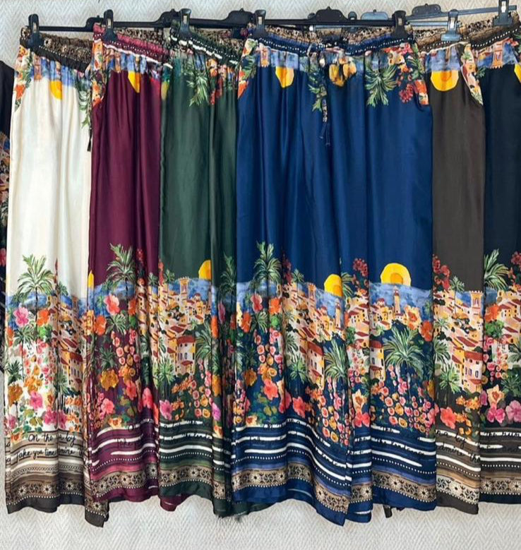 Italian Print Pants – Limited Edition Set
