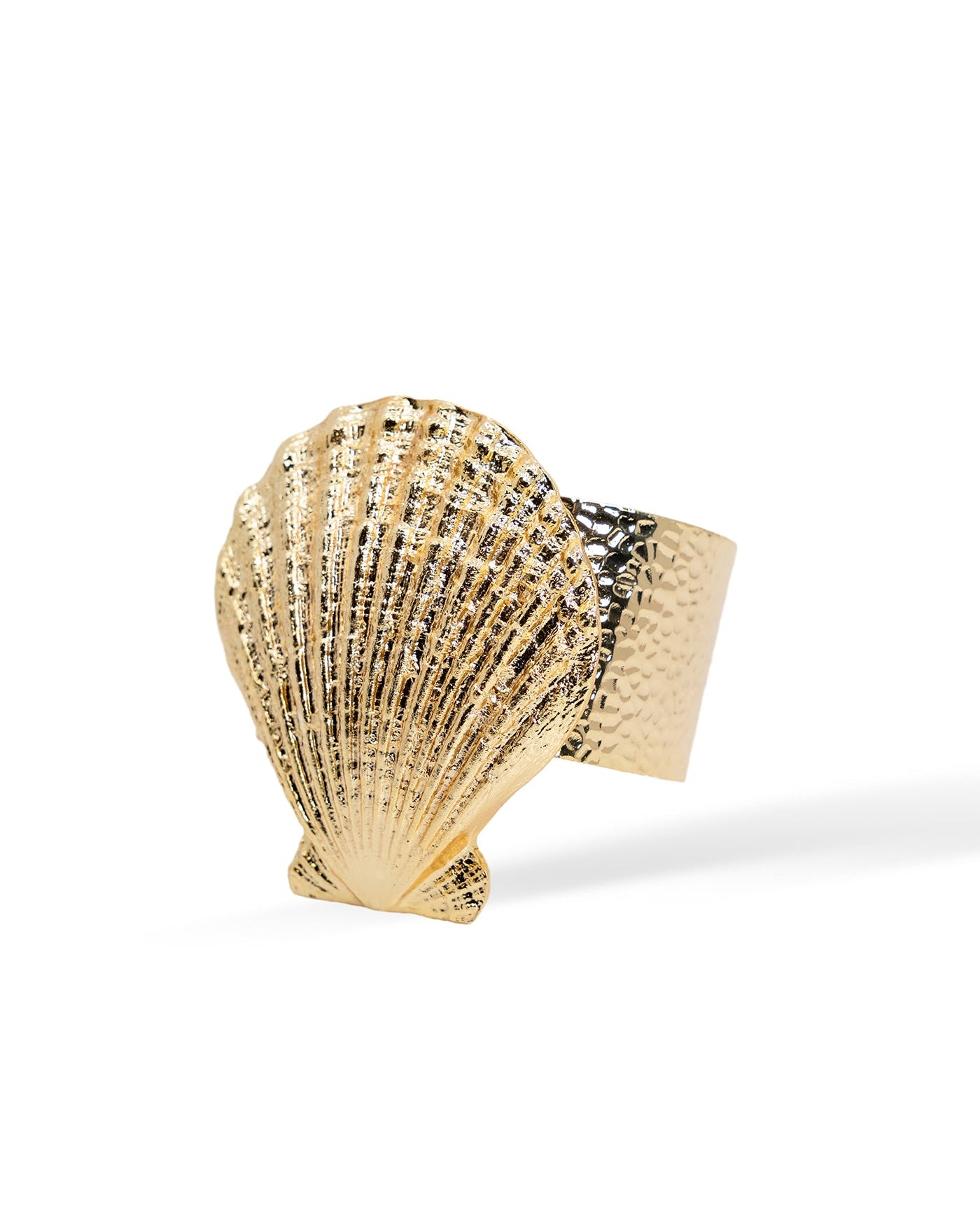 Golden Shell Cuff