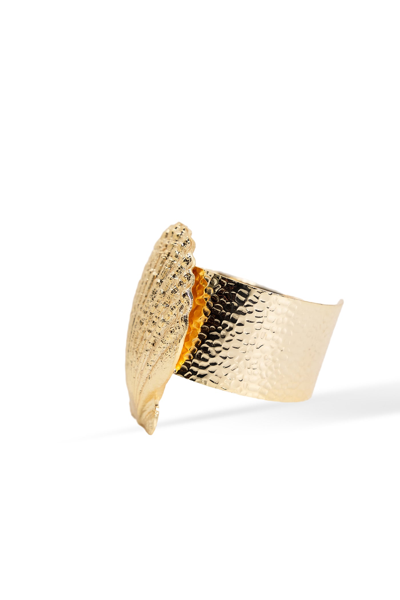 Golden Shell Cuff