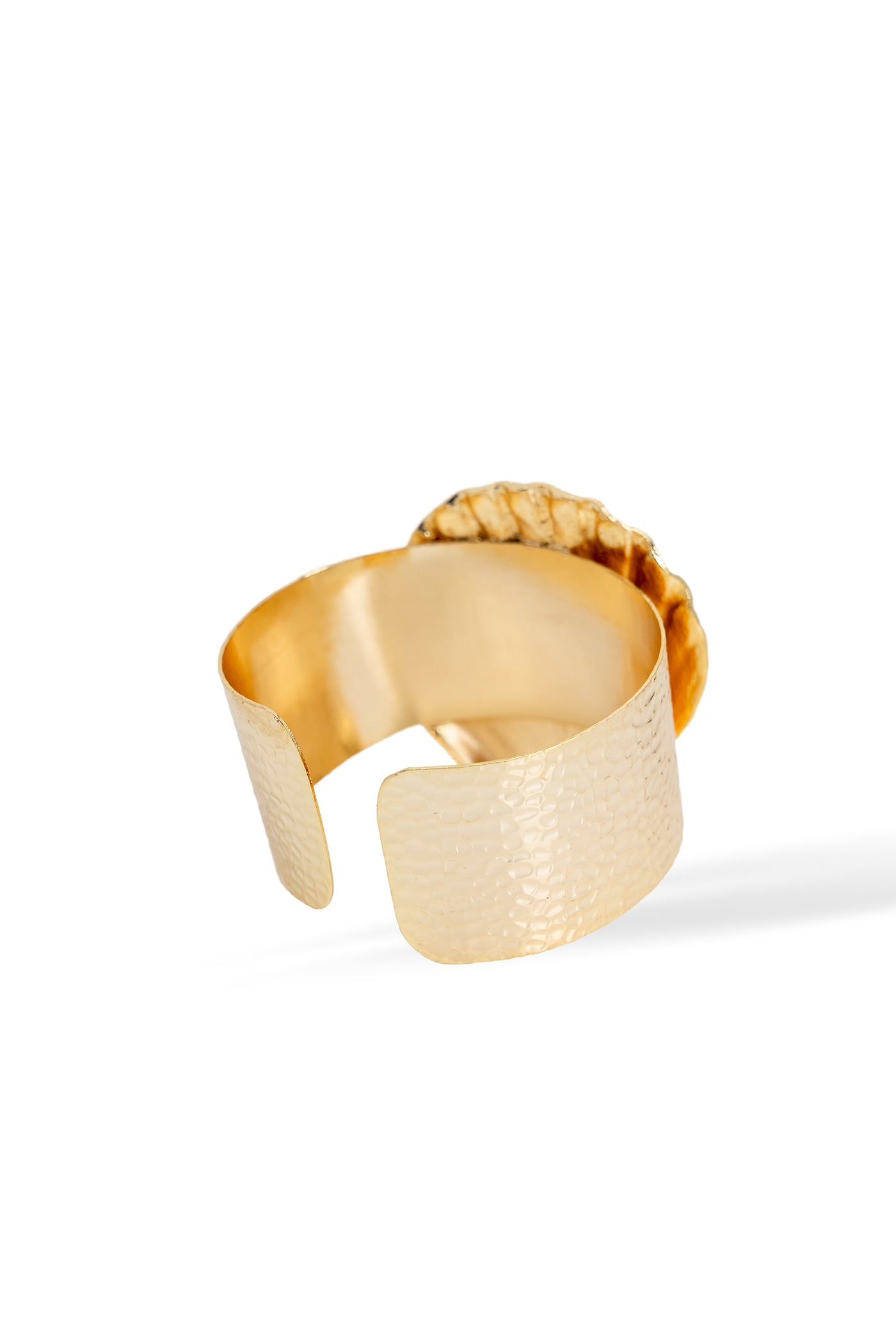 Golden Shell Cuff