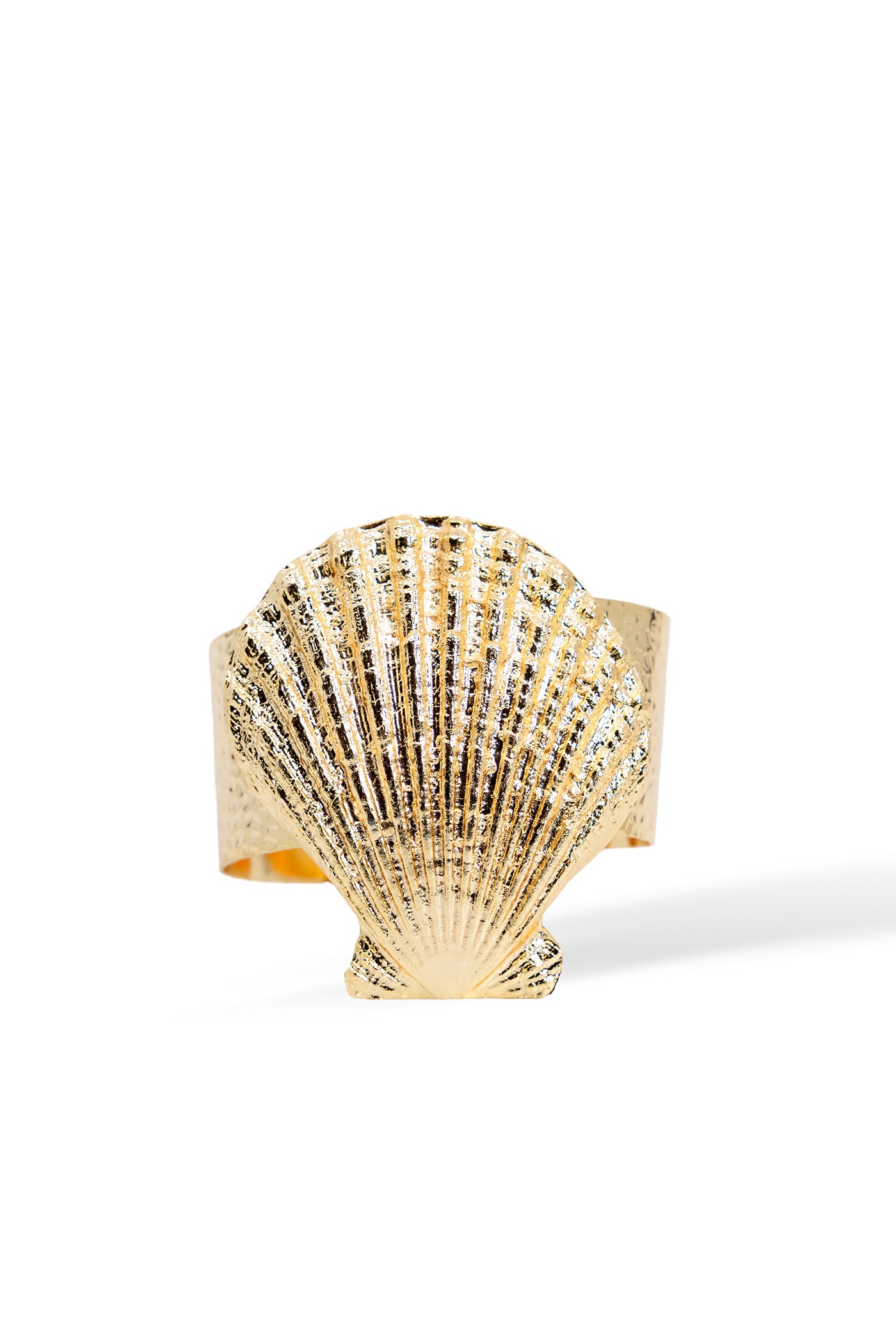 Golden Shell Cuff