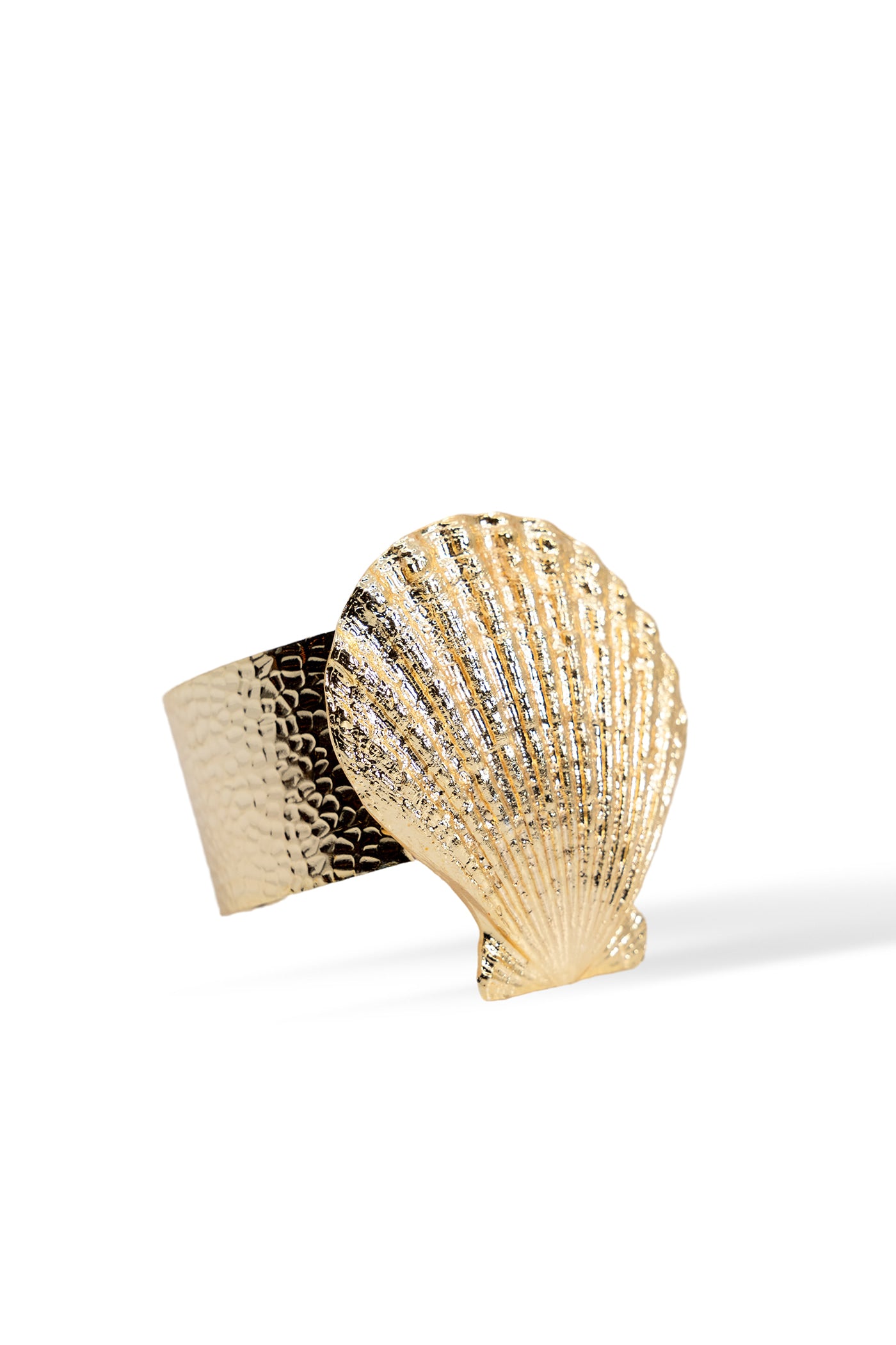 Golden Shell Cuff