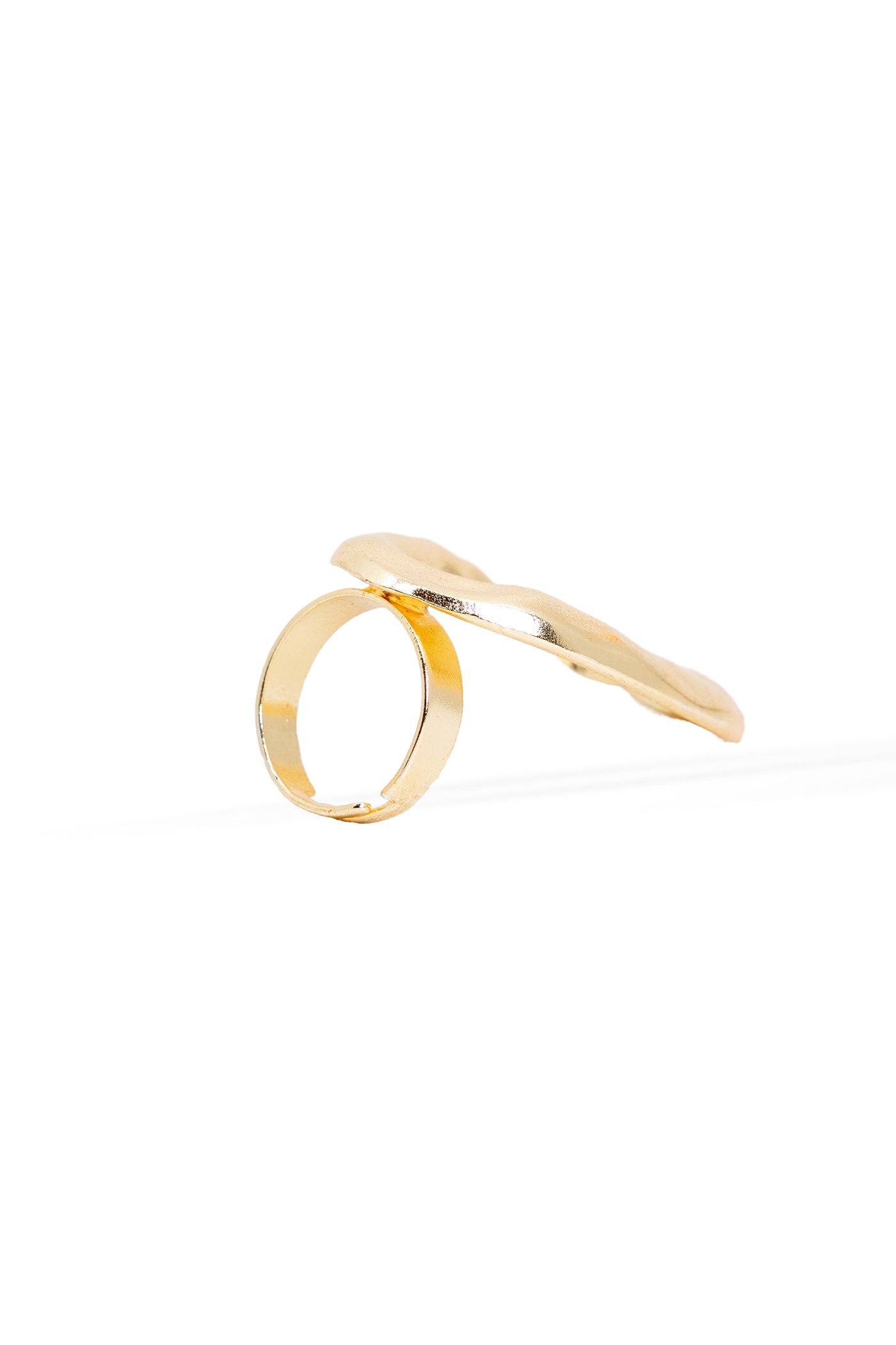 Golden Current Ring
