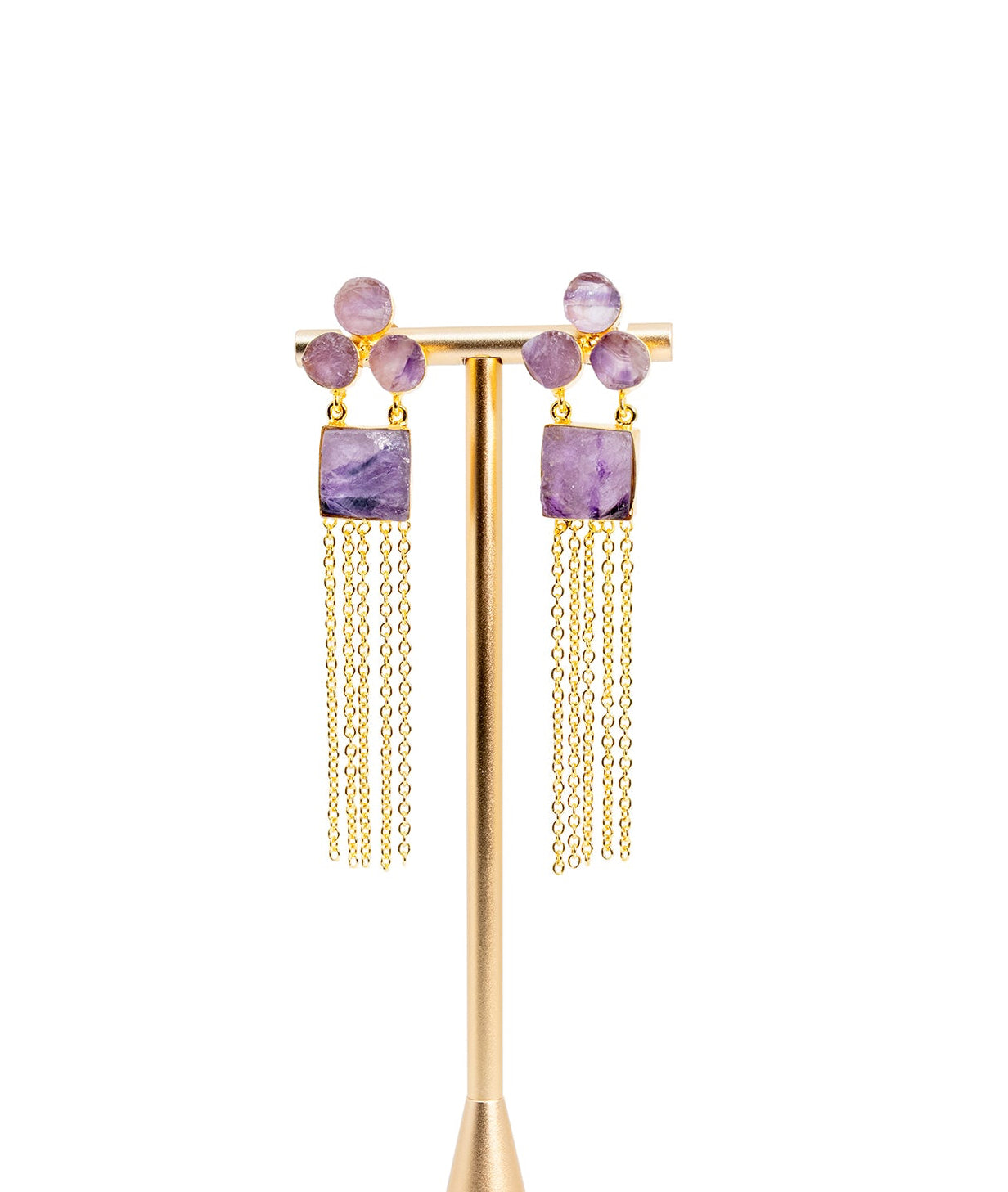 Amethyst Cascade Earrings