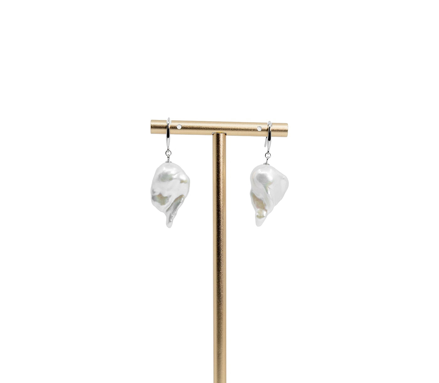 Creamy White Baroque Pearl Drops