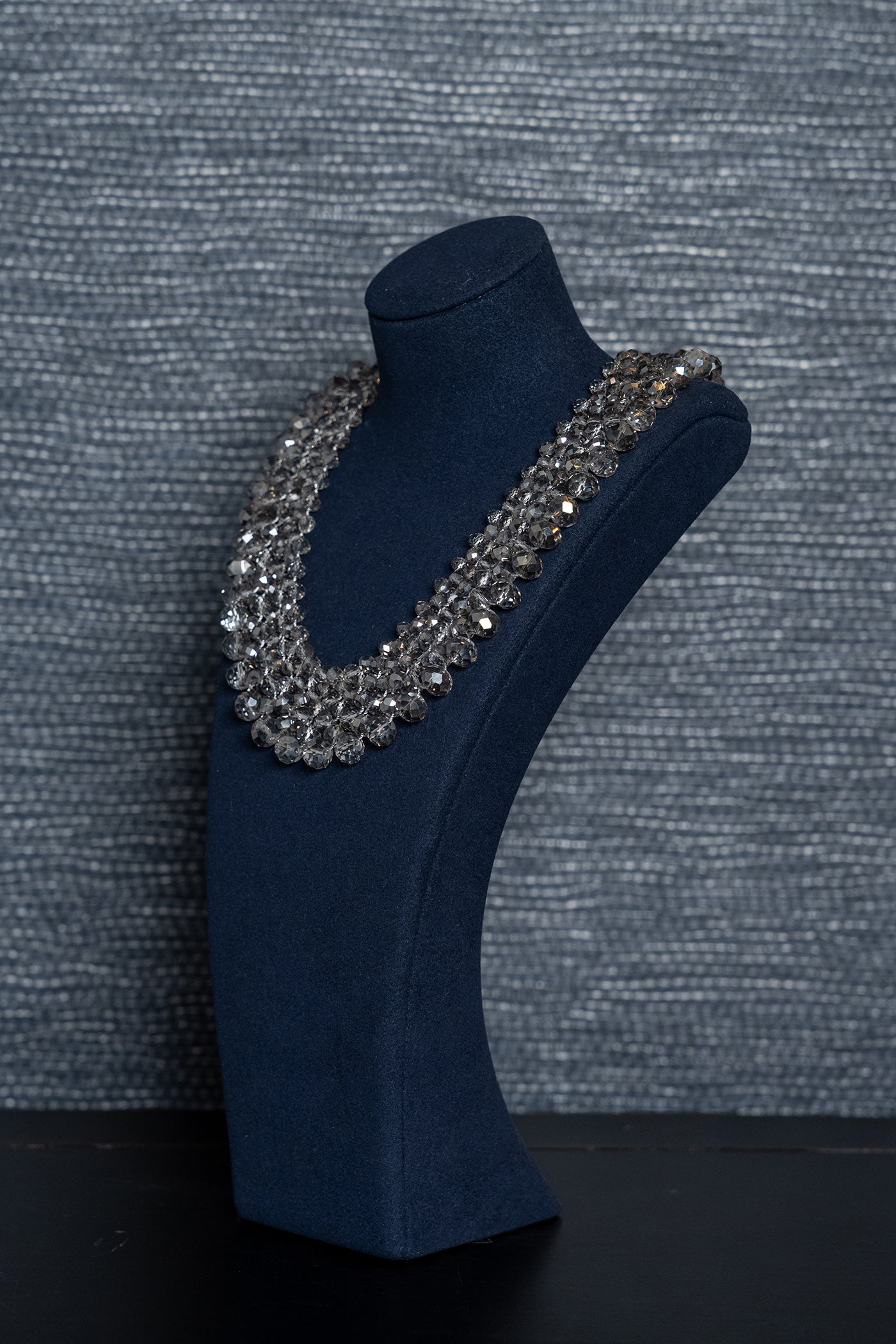 Midnight Radiance Crystal Collar