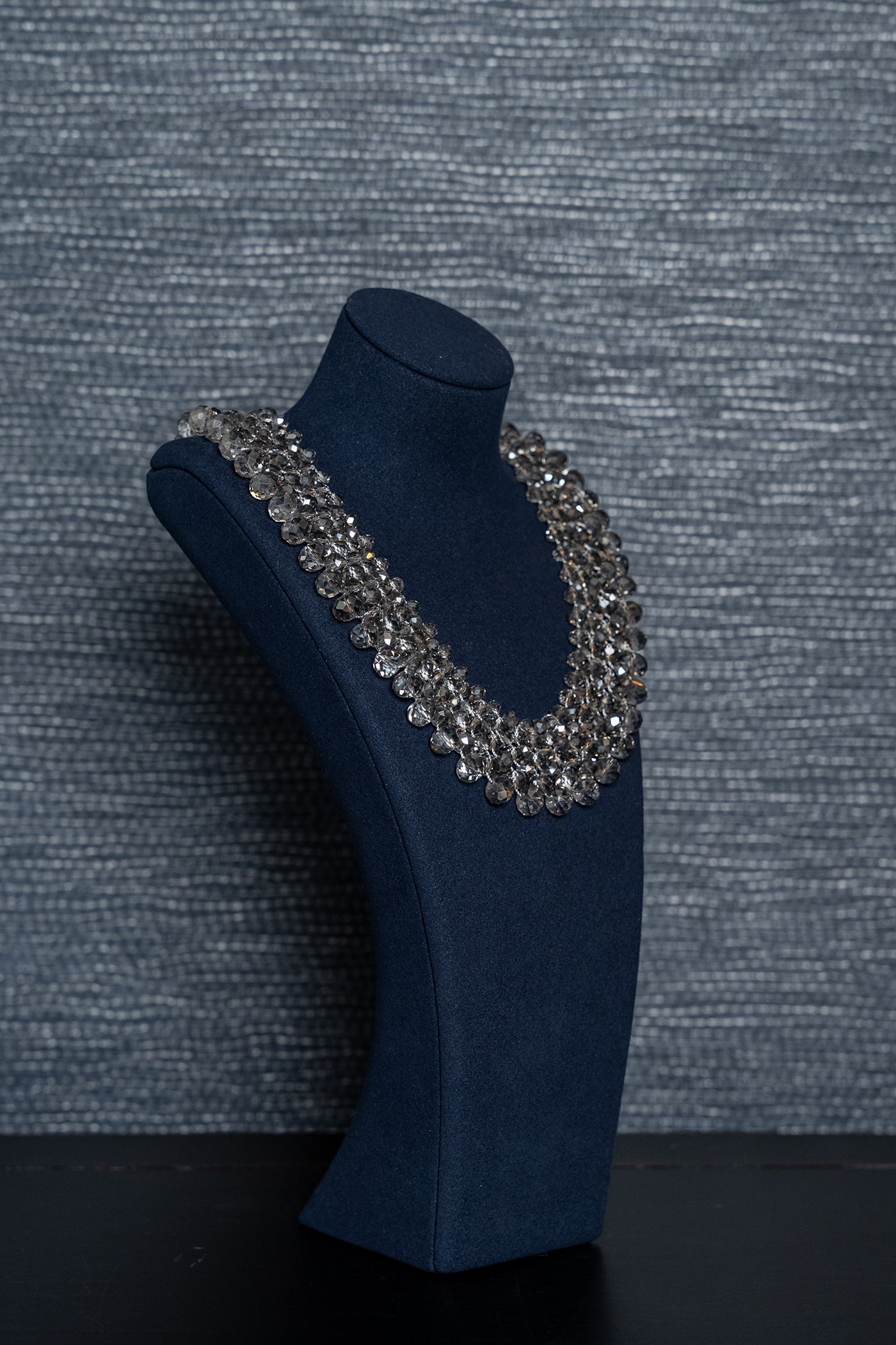 Midnight Radiance Crystal Collar