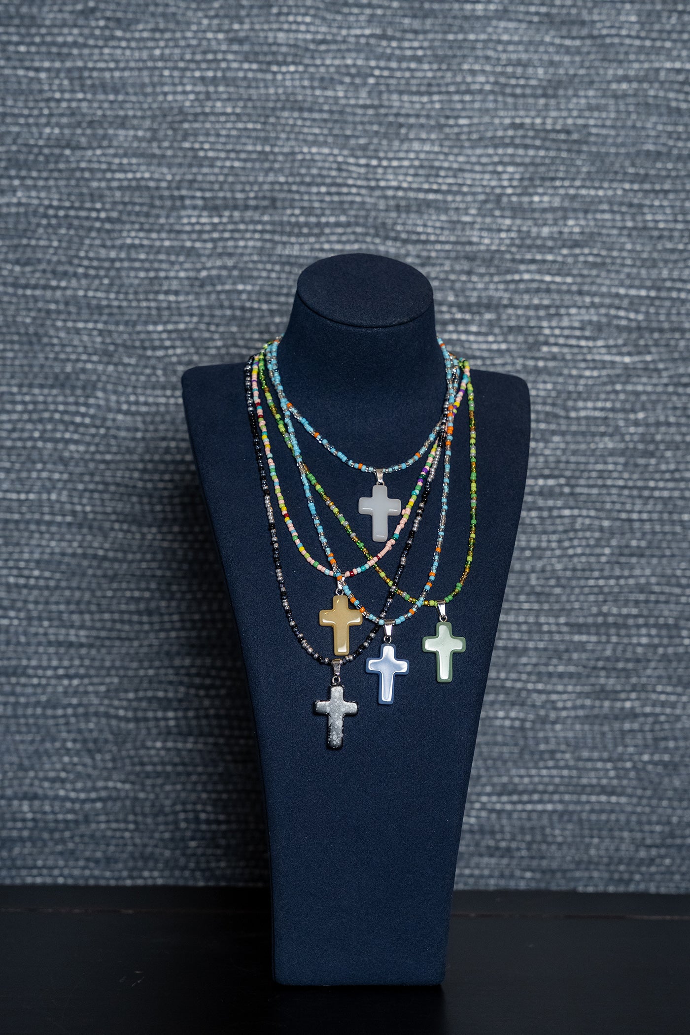 Vibrant Faith Cross Necklace