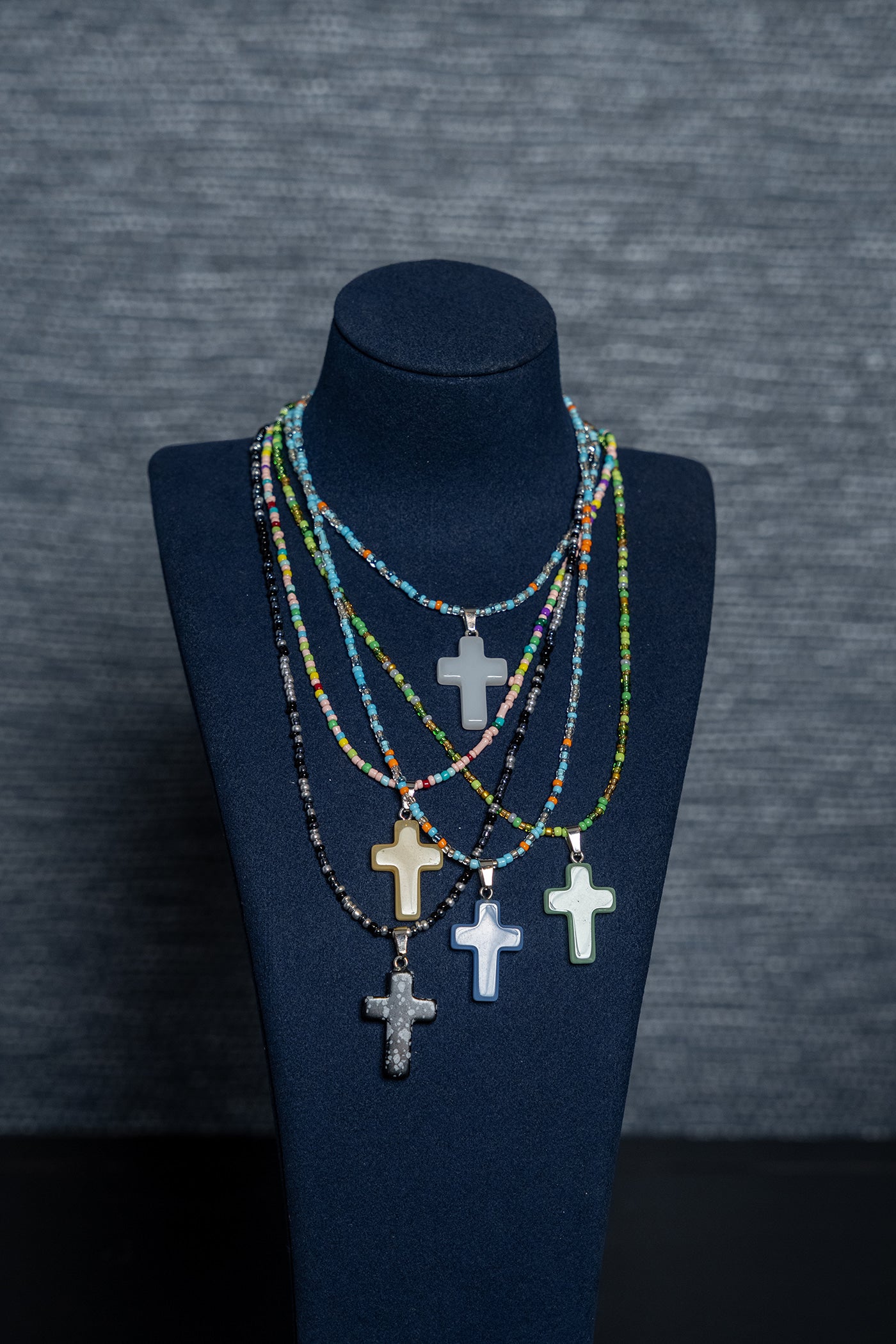 Vibrant Faith Cross Necklace