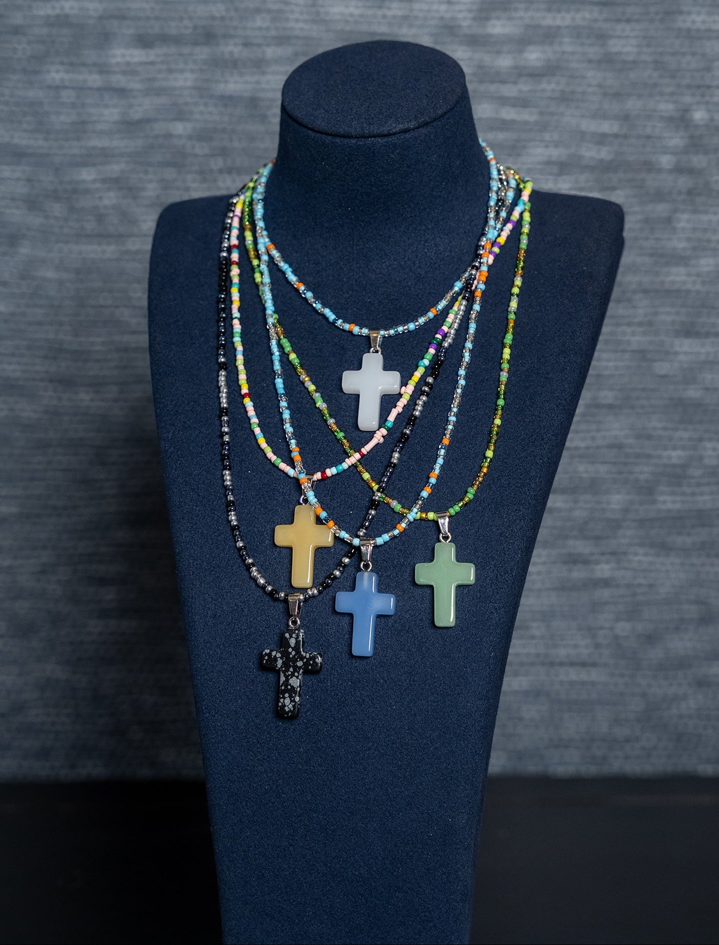 Vibrant Faith Cross Necklace