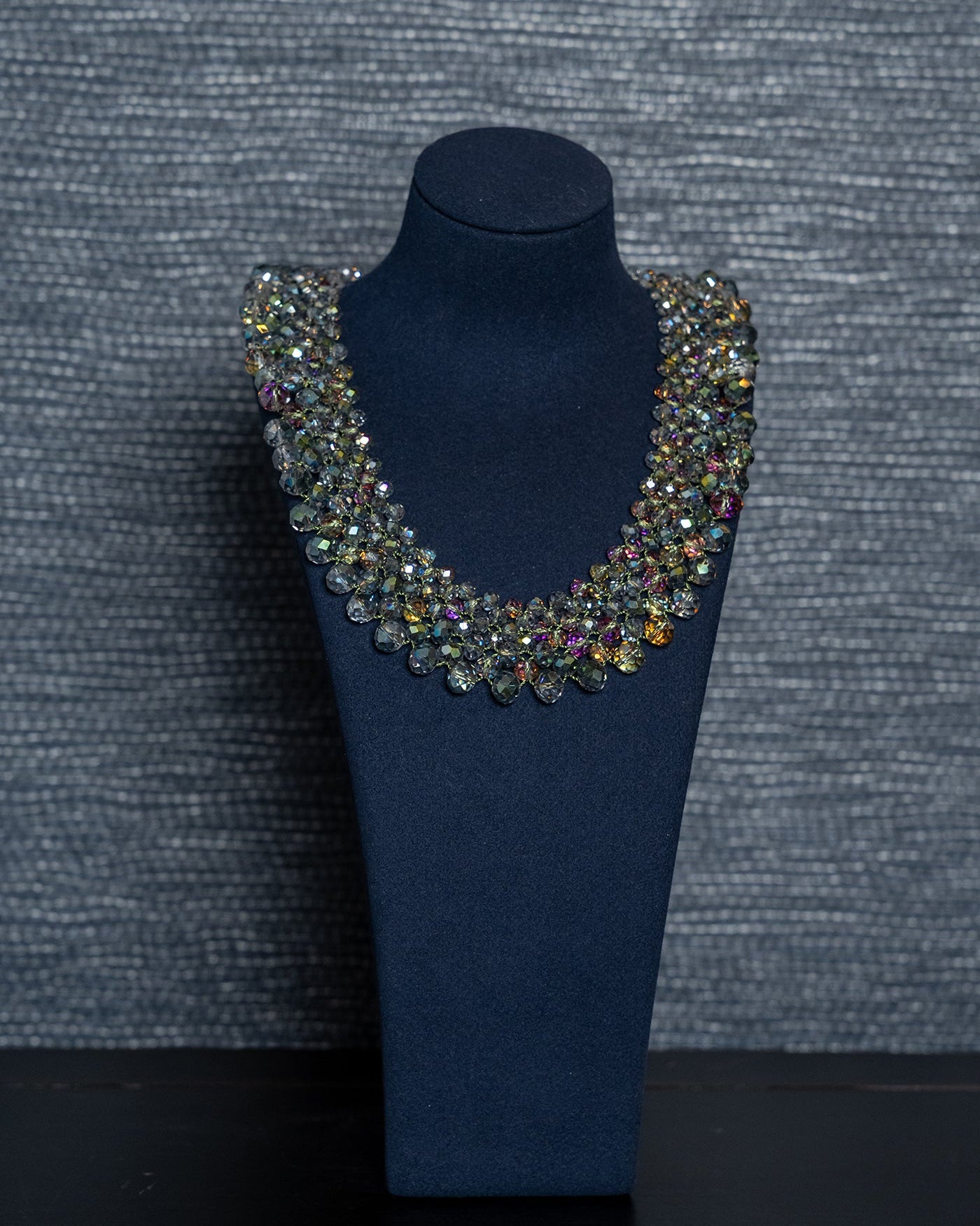 Aurora Crystal Collar Necklace