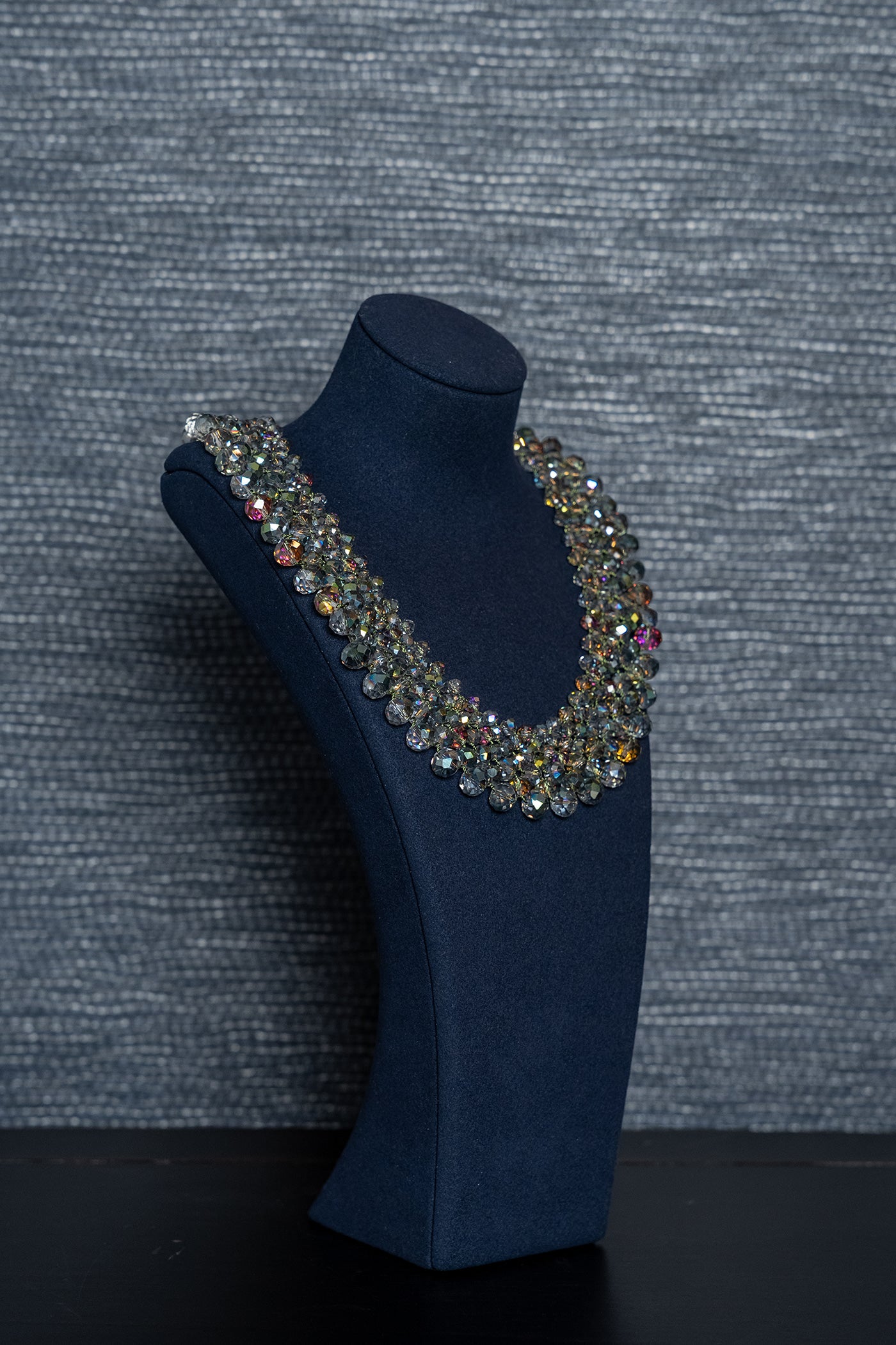 Aurora Crystal Collar Necklace