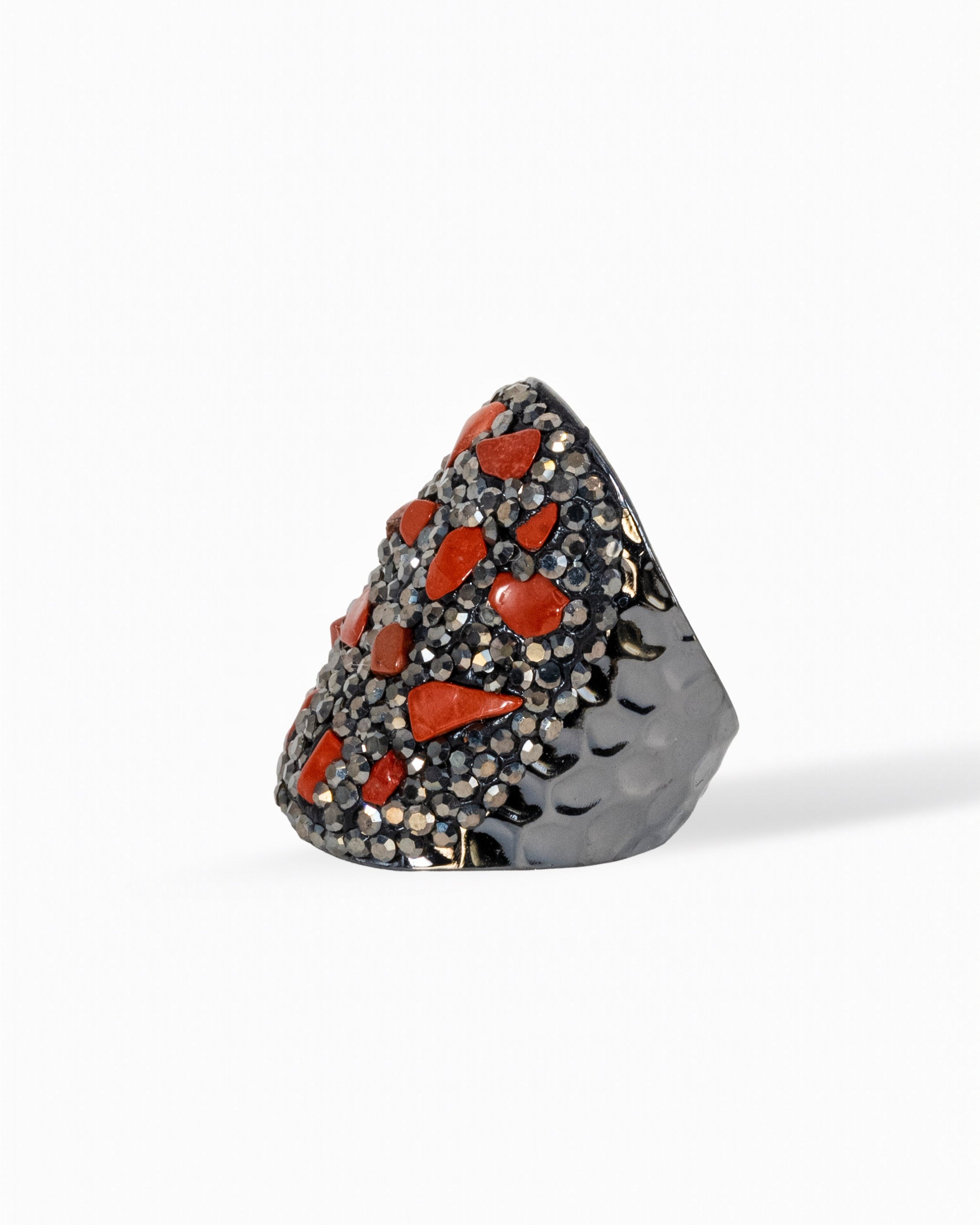 Luxe Dome Ring- Agate, Multistone, Rose Quartz