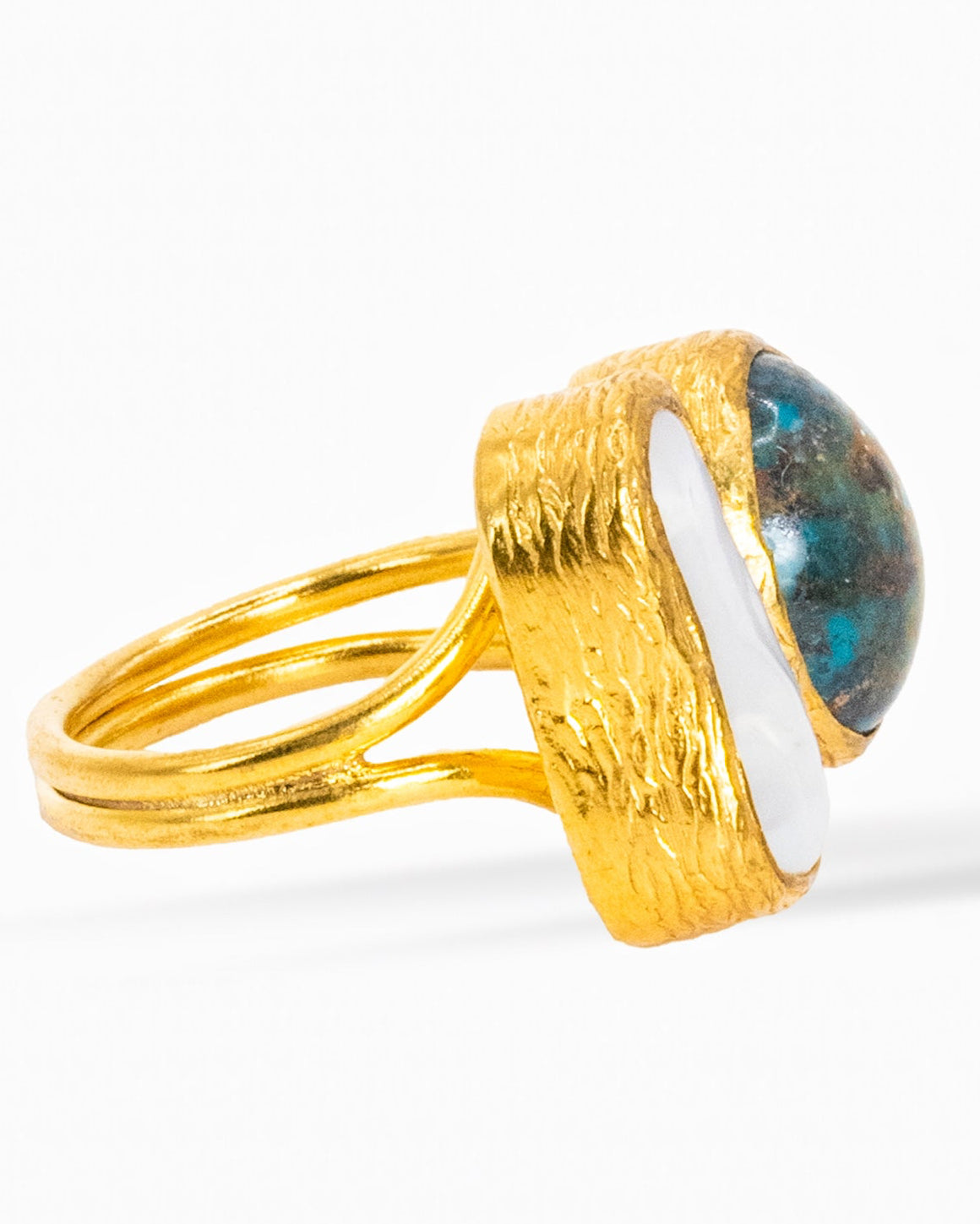 Turquoise Jasper & Pearl