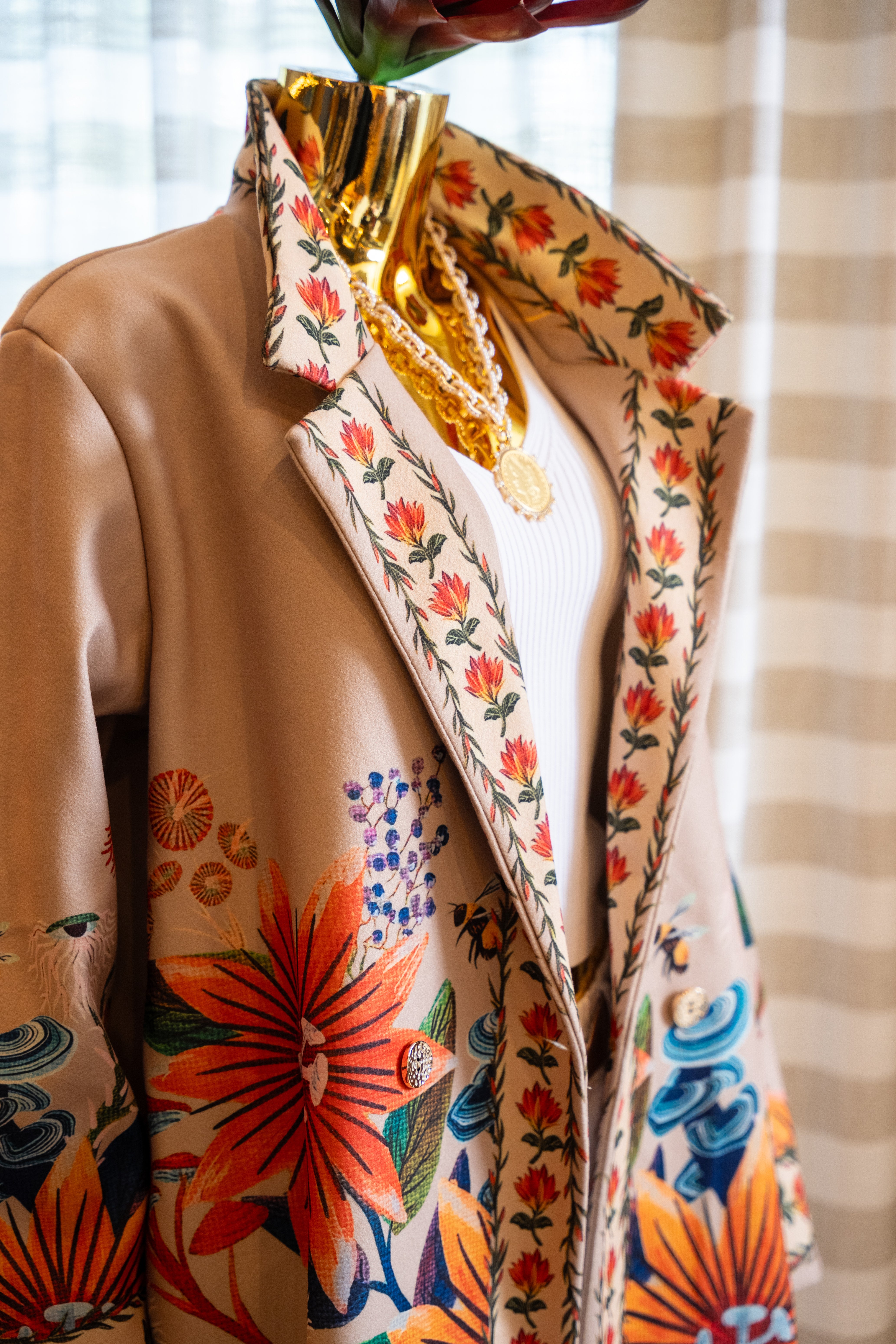 Jardin d’Amour Embroidered Like Coat