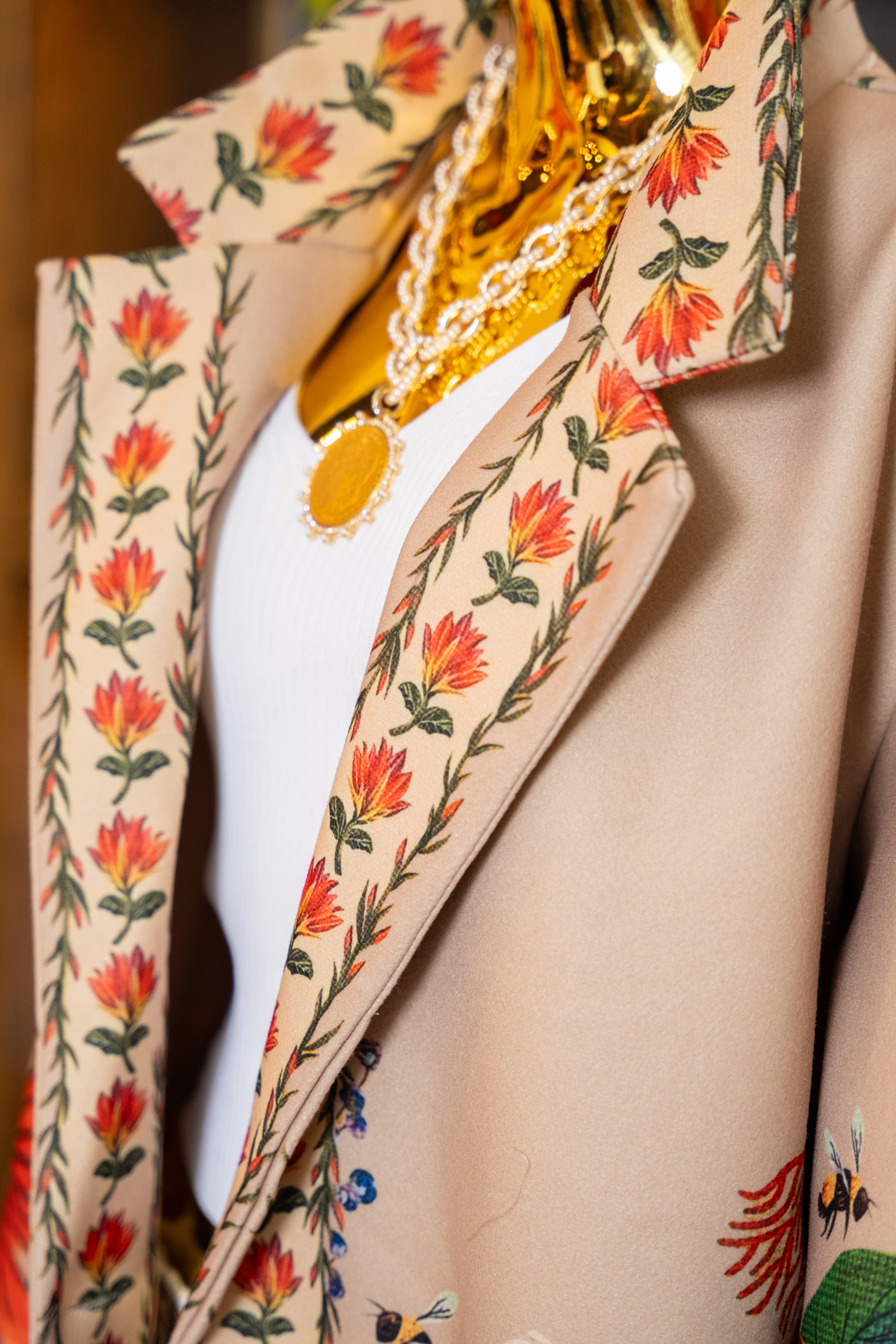 Jardin d’Amour Embroidered Like Coat