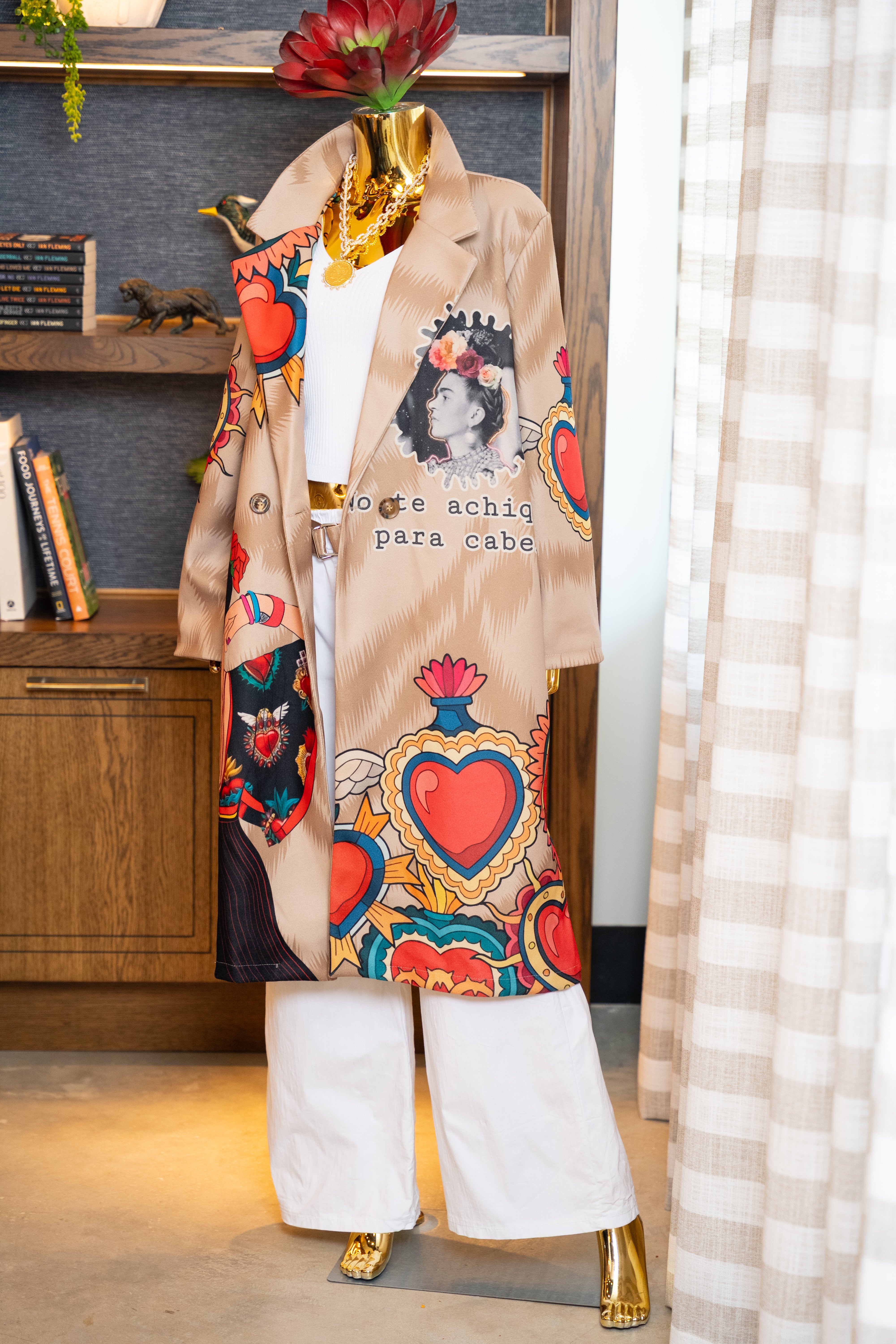 Art Pop Statement Coat – Limited Edition Collection