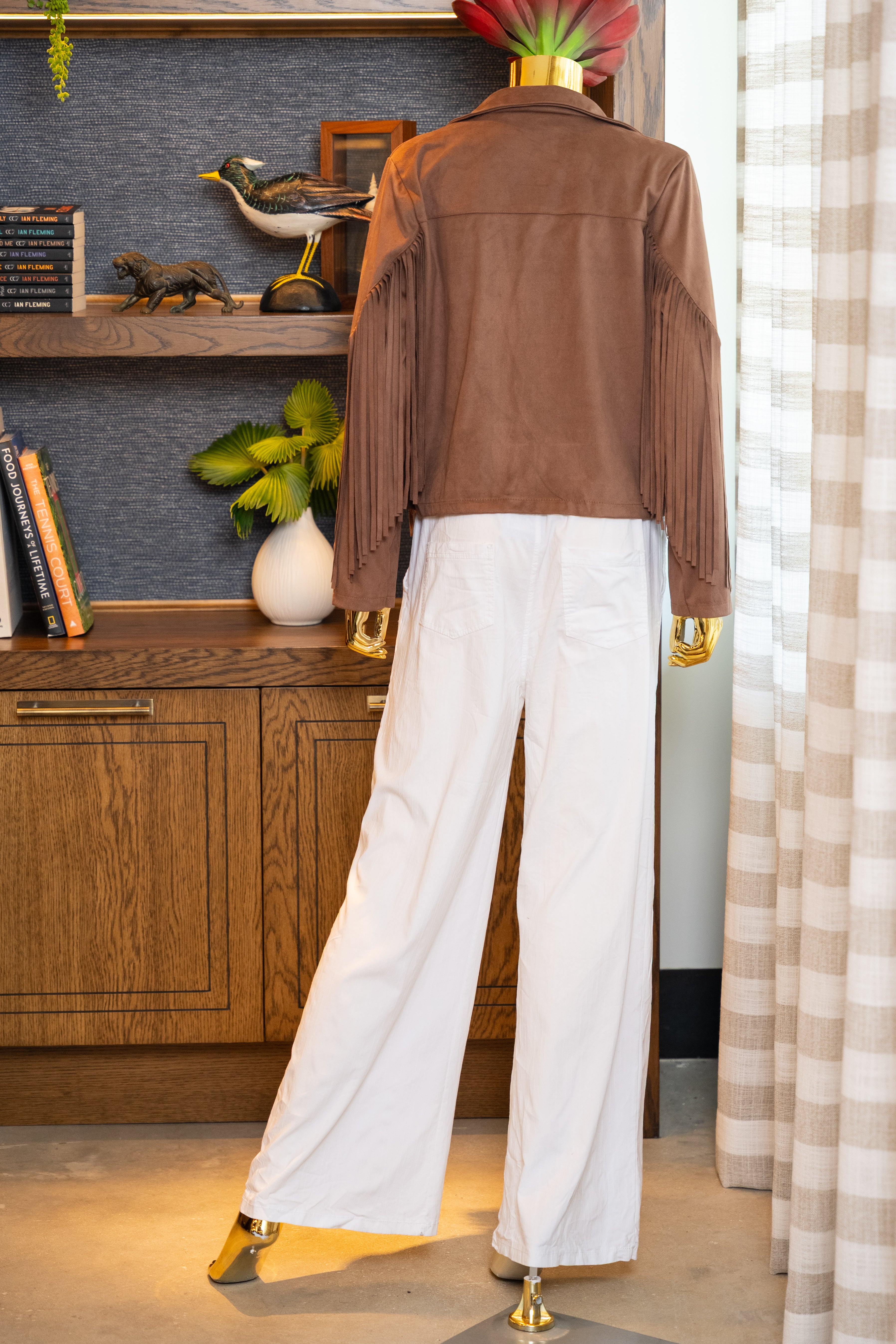 Luxe Fringe Buttery Suede Jacket