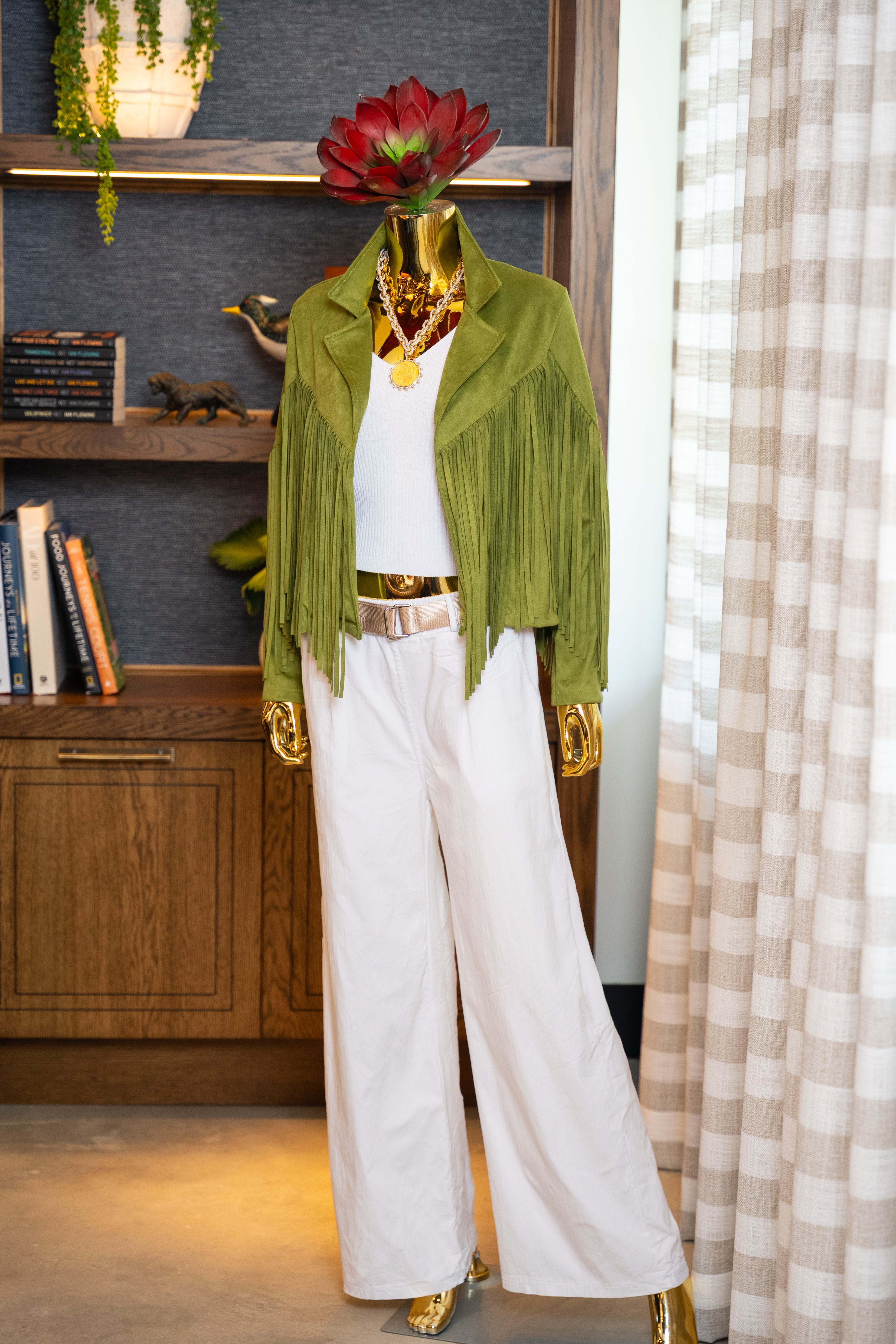 Luxe Fringe Buttery Suede Jacket