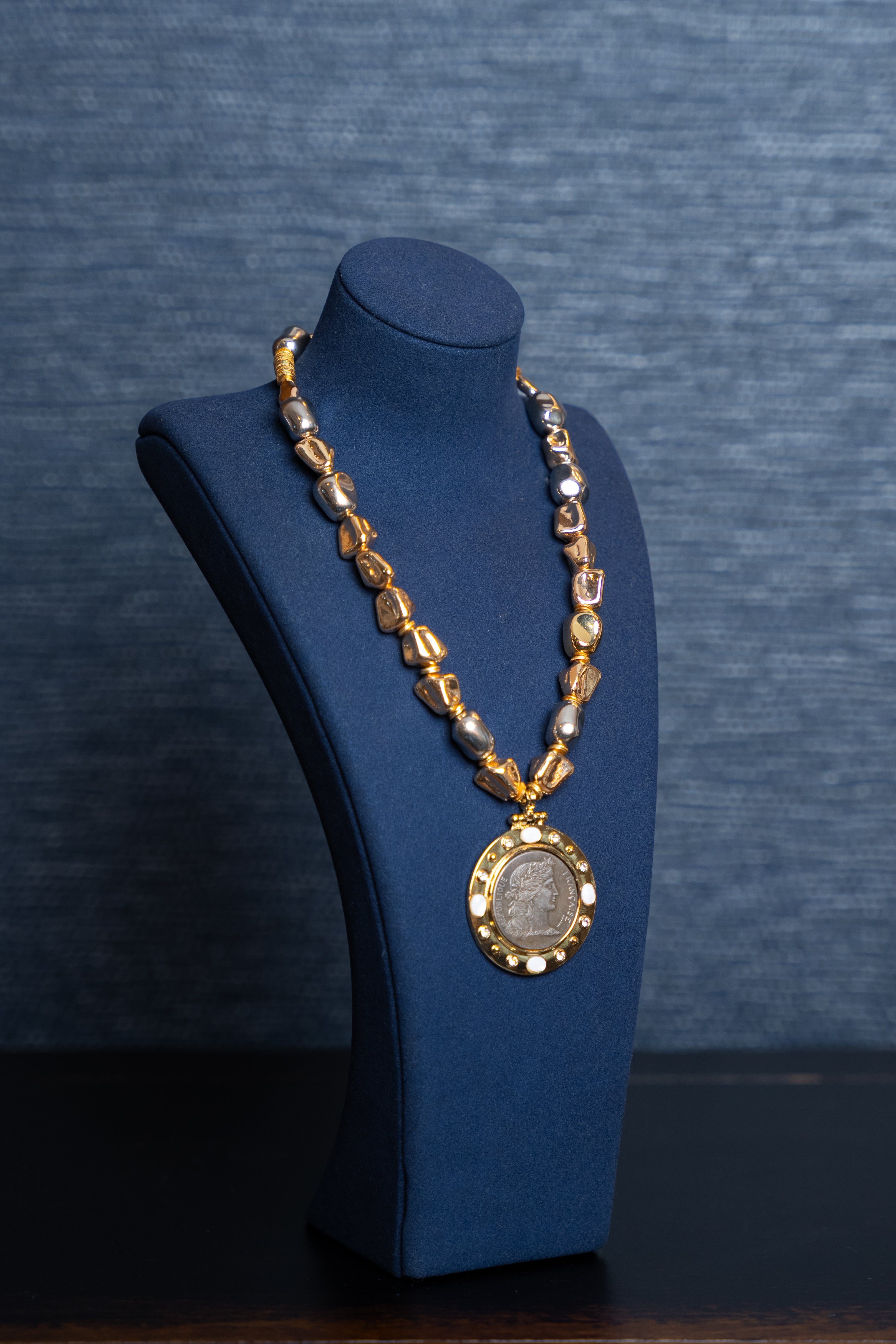 Imperial Coin Pearl Necklace