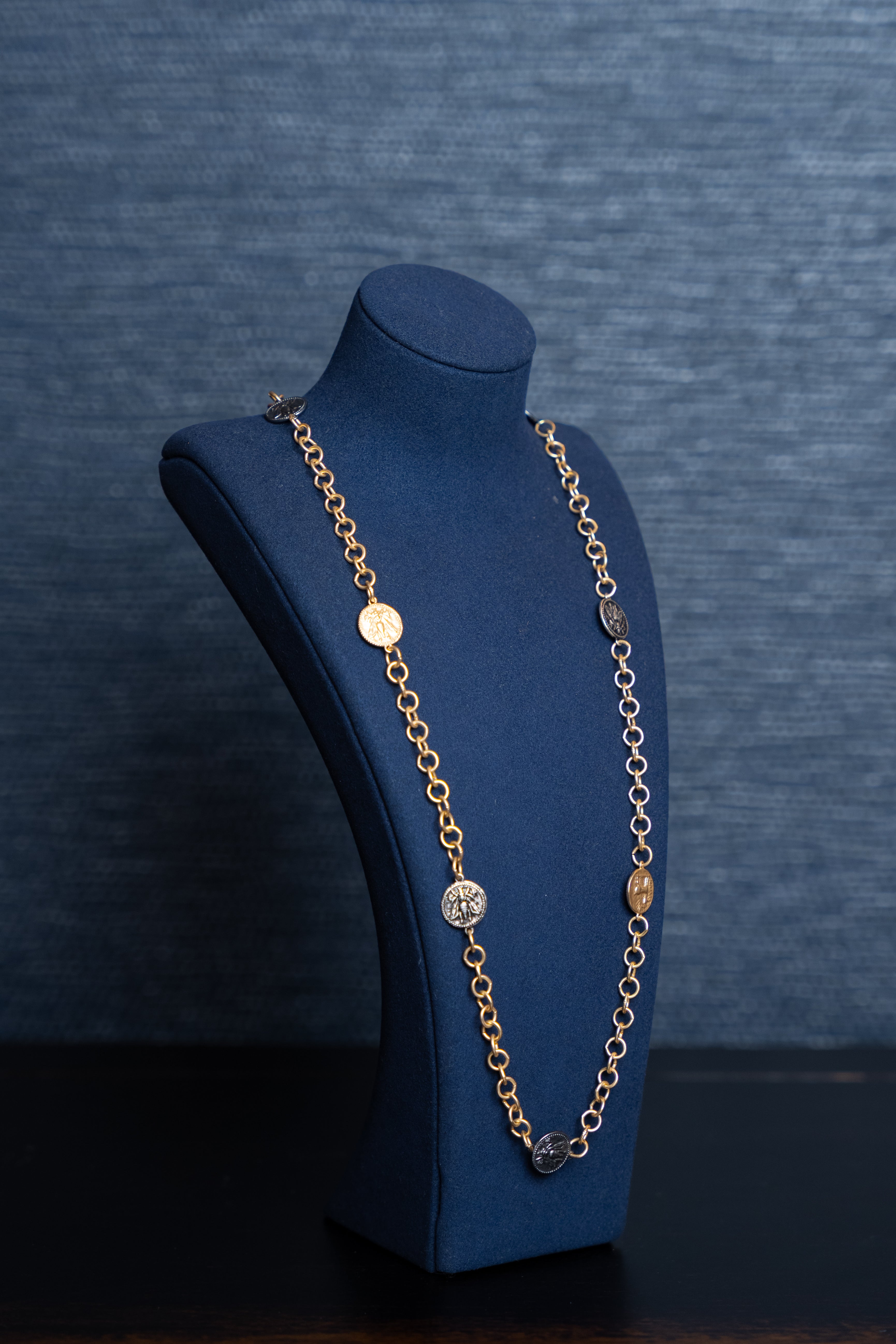 Riviera Coin Chain Necklace