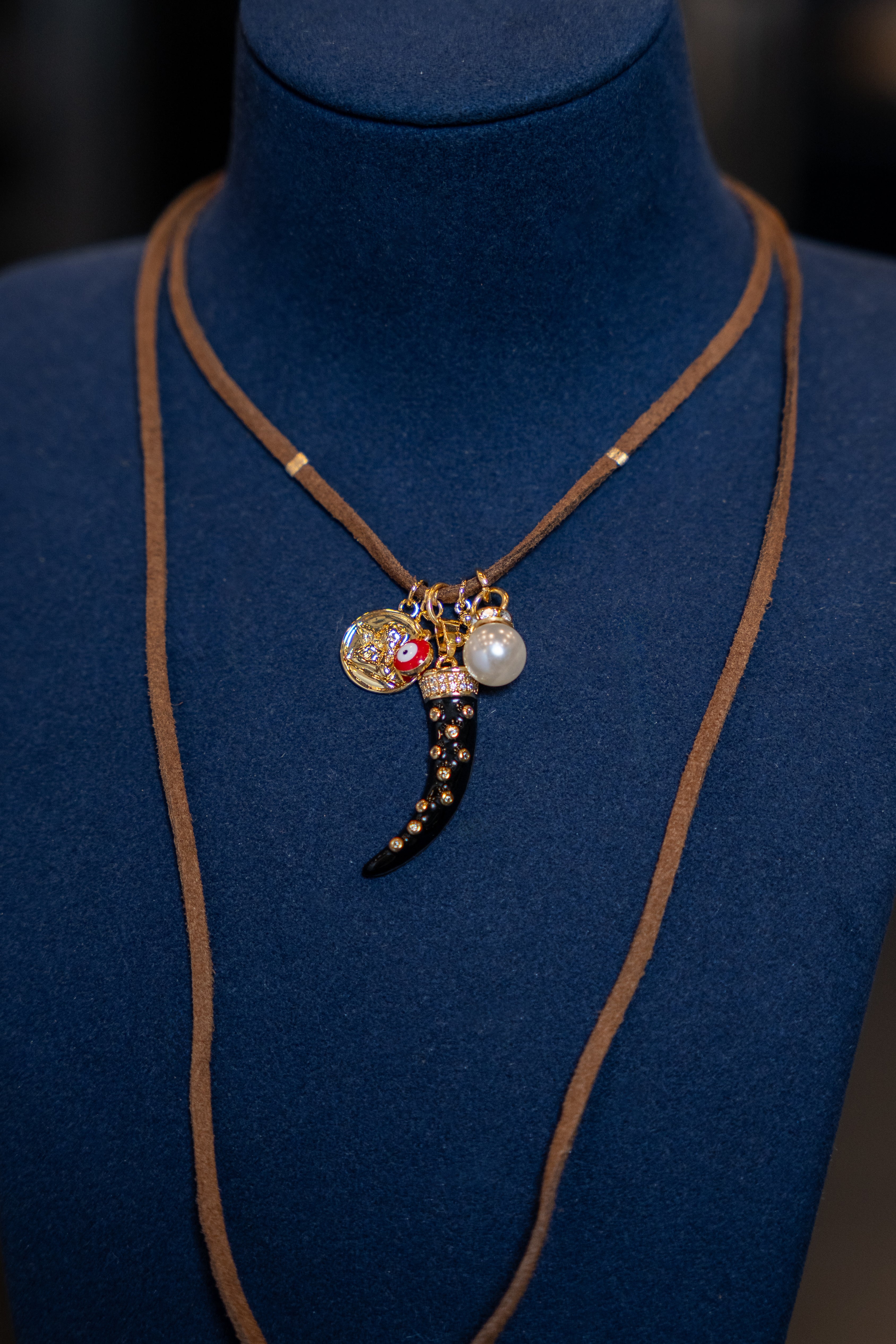 Charm Lariat Necklace