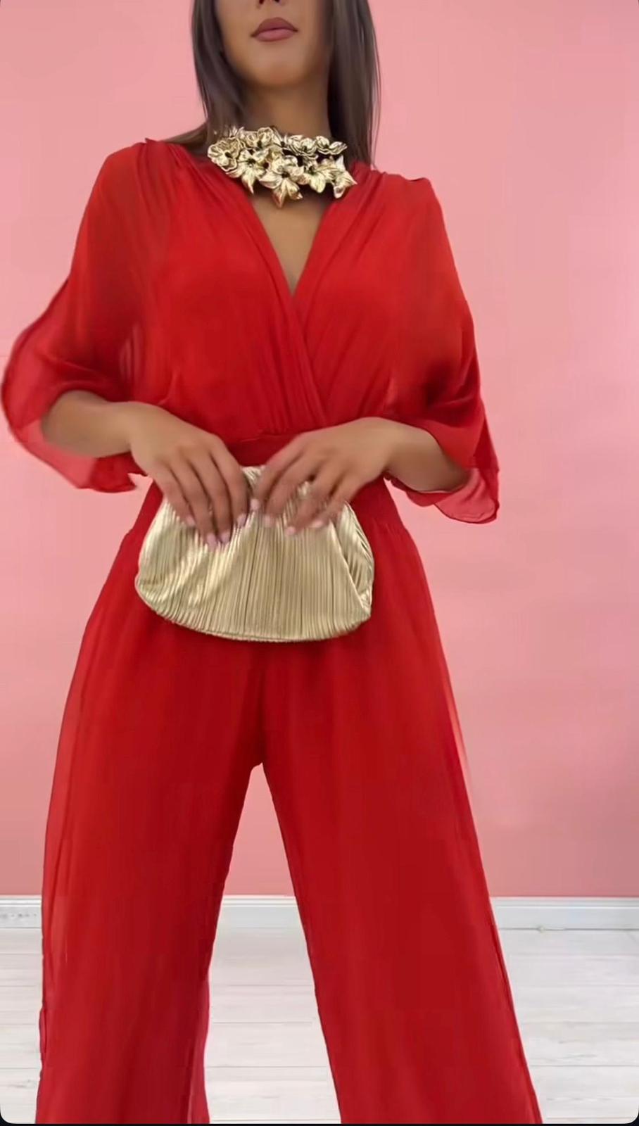 Silk Jumpsuit