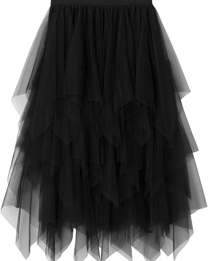 Layered Tulle Skirt