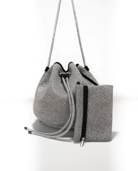 GRAY BUCKET Bag