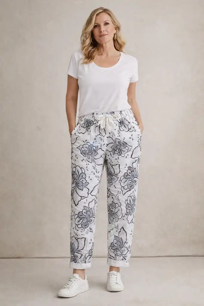 The Embroidered Look Garden Magic Pant