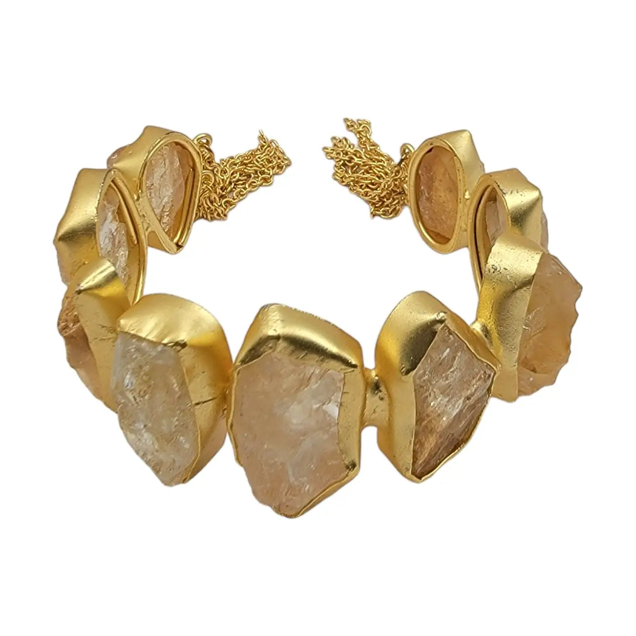 Citrine Statement Bracelet