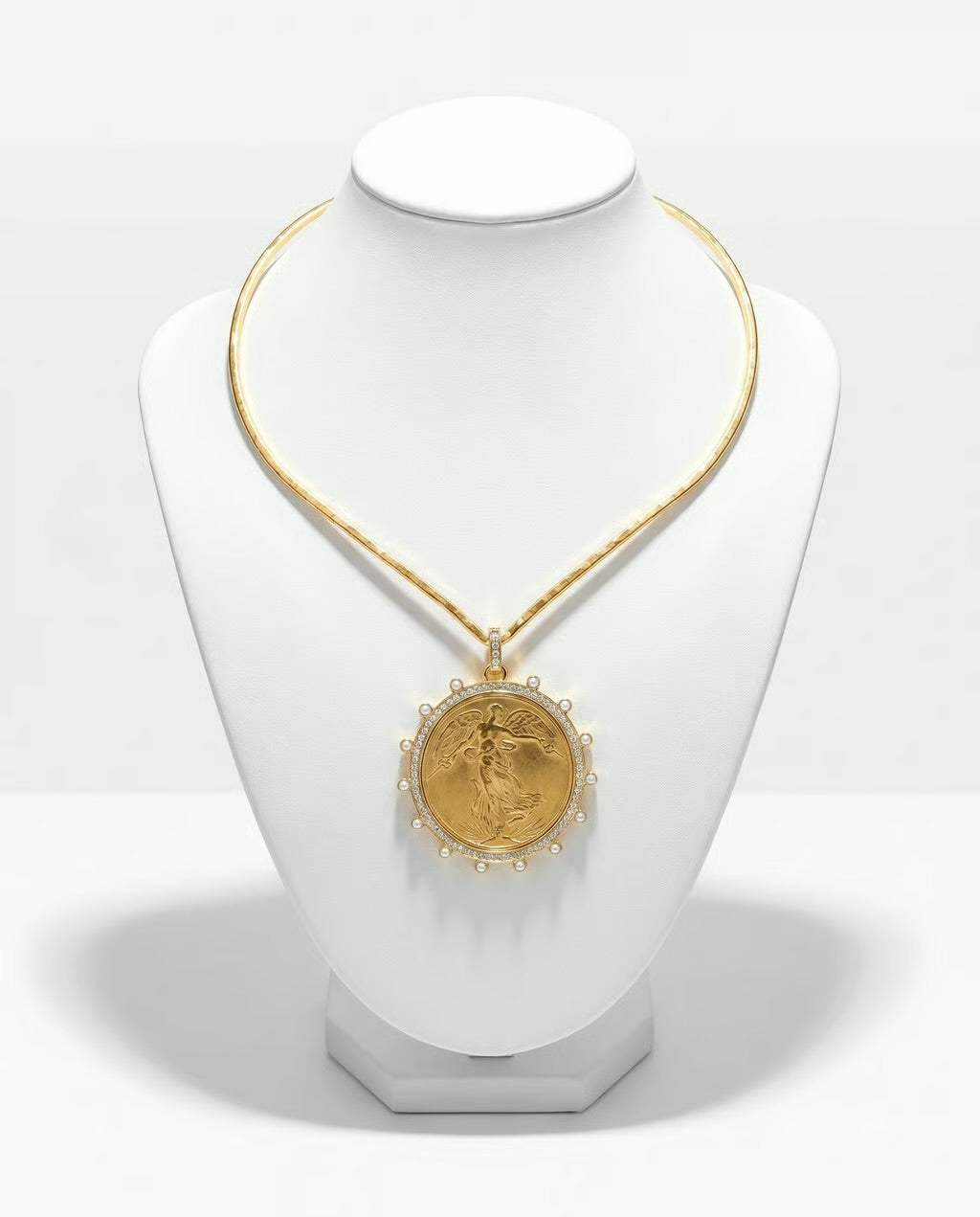 Victoria Medallion Necklace