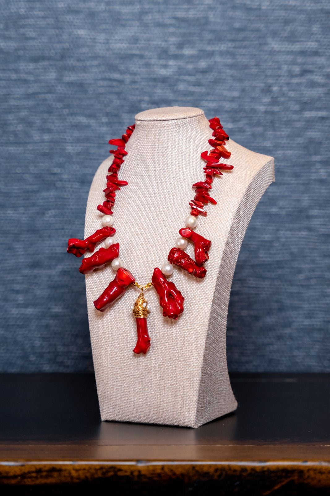 Red Coral  Necklace – Fierce, Sacred & Bold