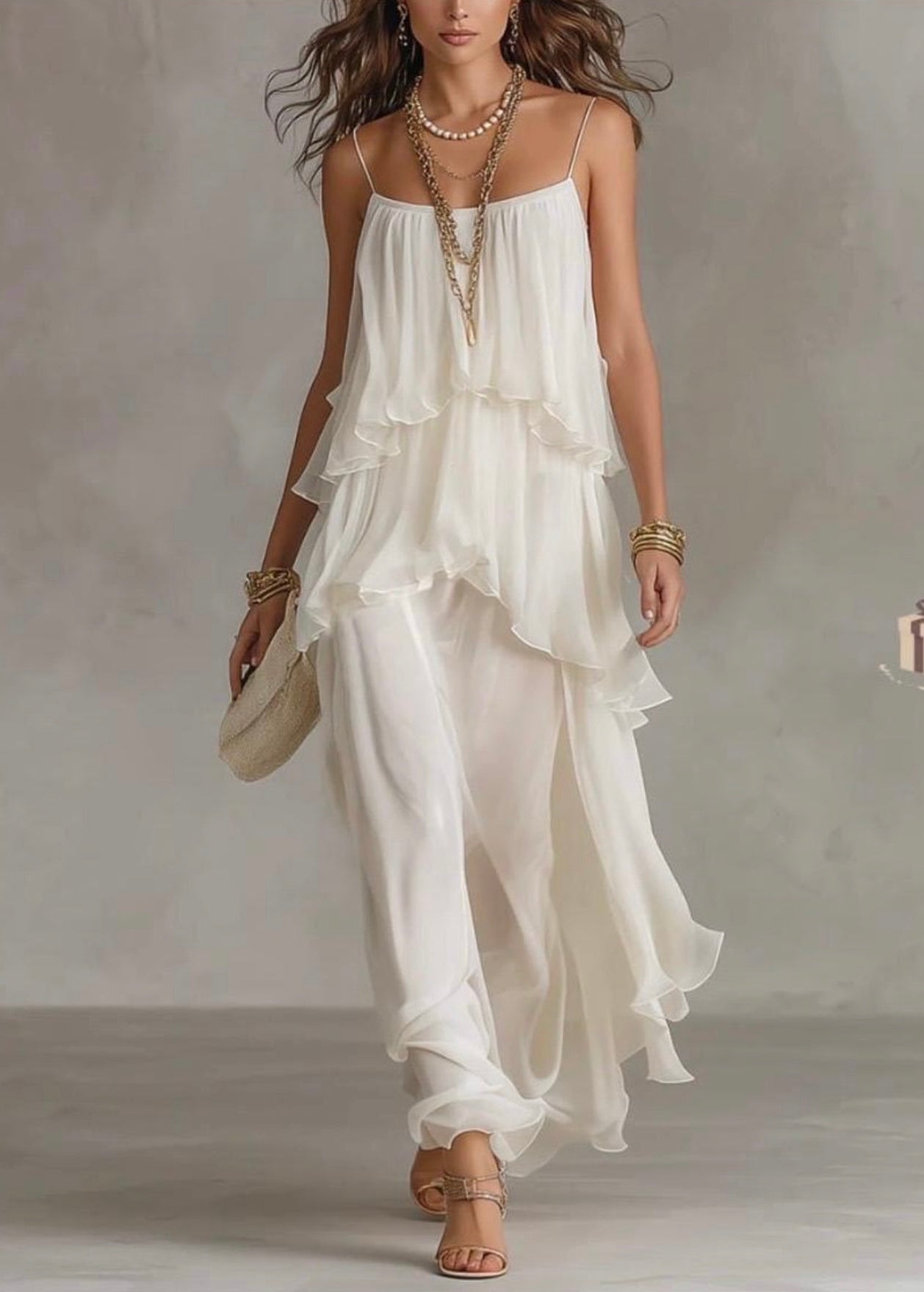 The Sunset Tiered Maxi Dress