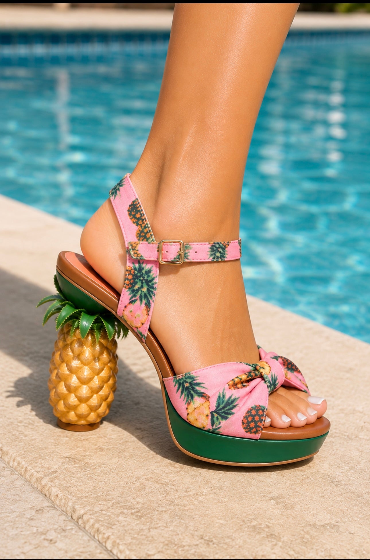 The Positano Pineapple Heel